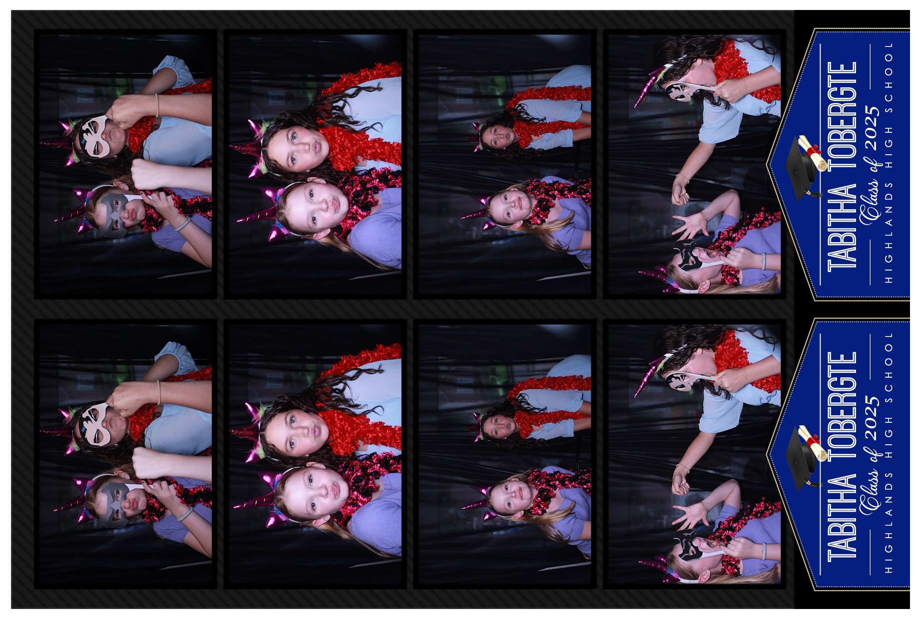 Tricira Tobergte Grad Party | View more photos from the event at gallery.photoboothcincy.com/u/PhotoBoothCincy/Tricira-Tobergte-Grad-Party