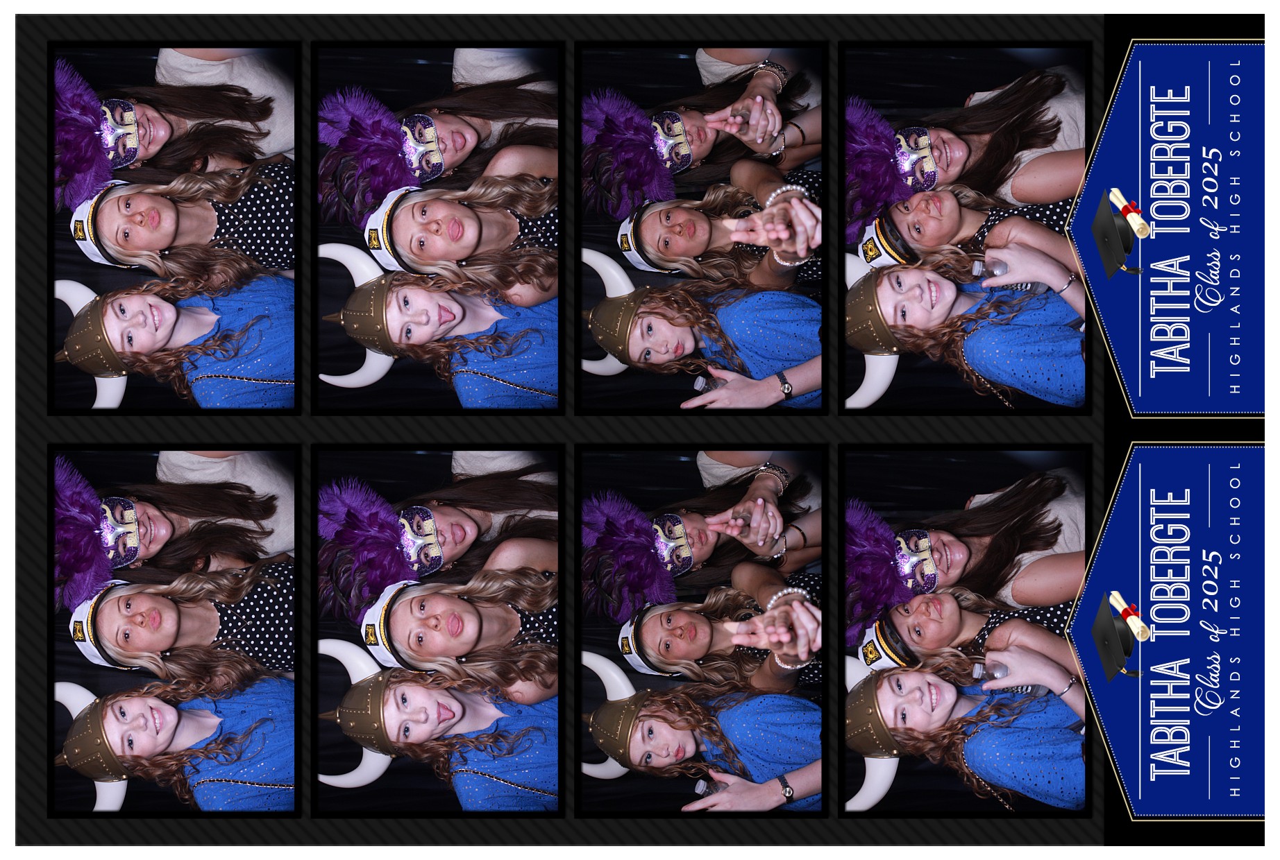 Tricira Tobergte Grad Party | View more photos from the event at gallery.photoboothcincy.com/u/PhotoBoothCincy/Tricira-Tobergte-Grad-Party