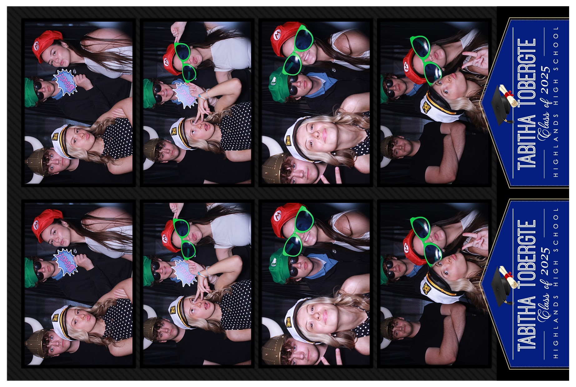 Tricira Tobergte Grad Party | View more photos from the event at gallery.photoboothcincy.com/u/PhotoBoothCincy/Tricira-Tobergte-Grad-Party