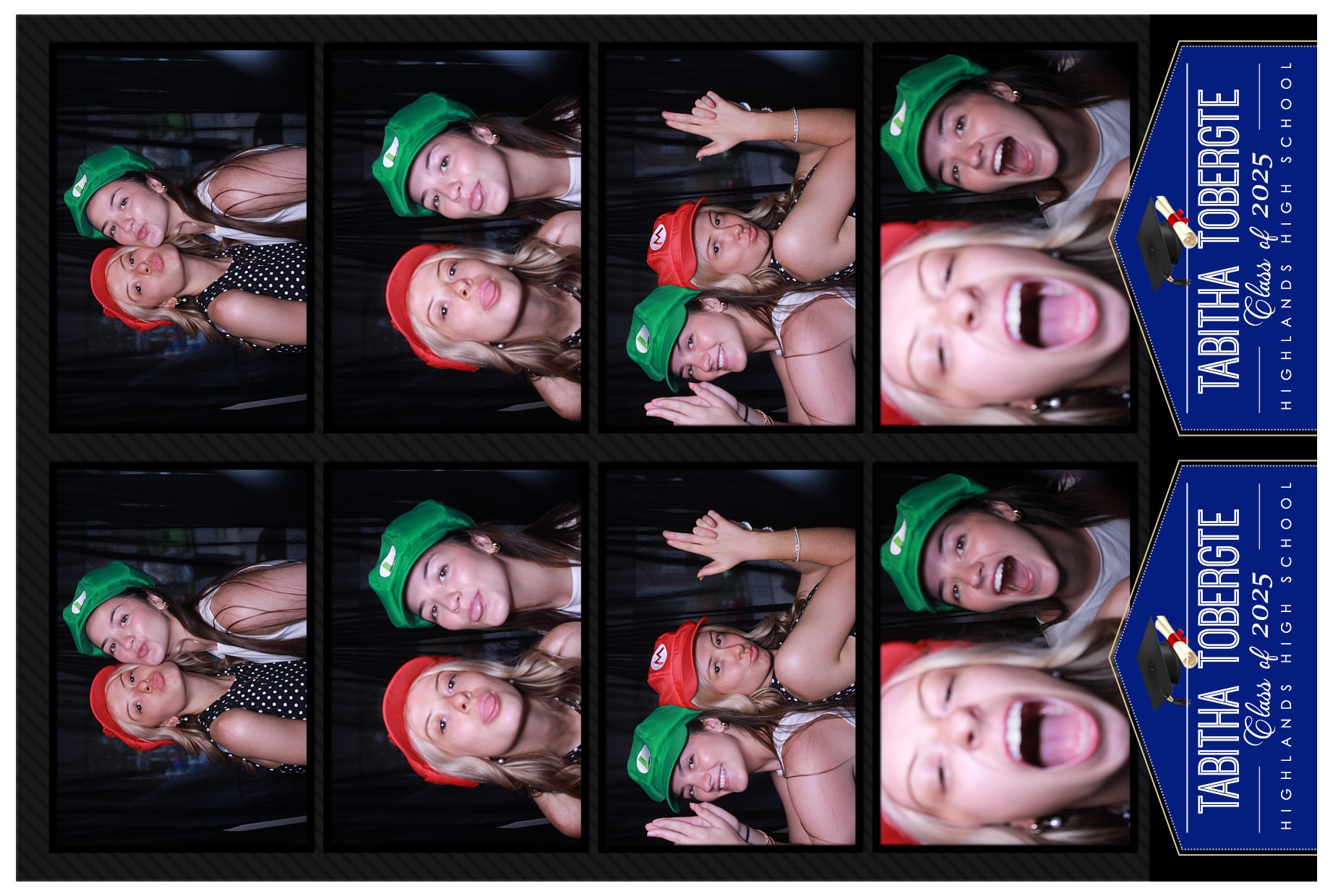 Tricira Tobergte Grad Party | View more photos from the event at gallery.photoboothcincy.com/u/PhotoBoothCincy/Tricira-Tobergte-Grad-Party