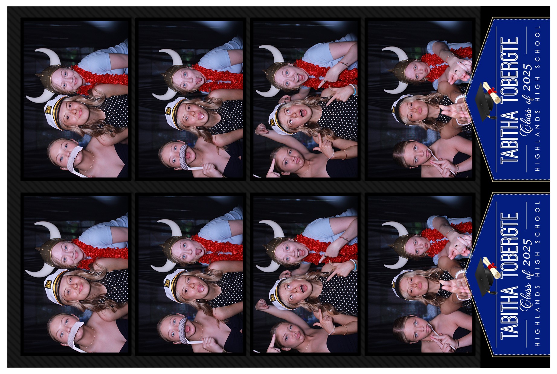 Tricira Tobergte Grad Party | View more photos from the event at gallery.photoboothcincy.com/u/PhotoBoothCincy/Tricira-Tobergte-Grad-Party