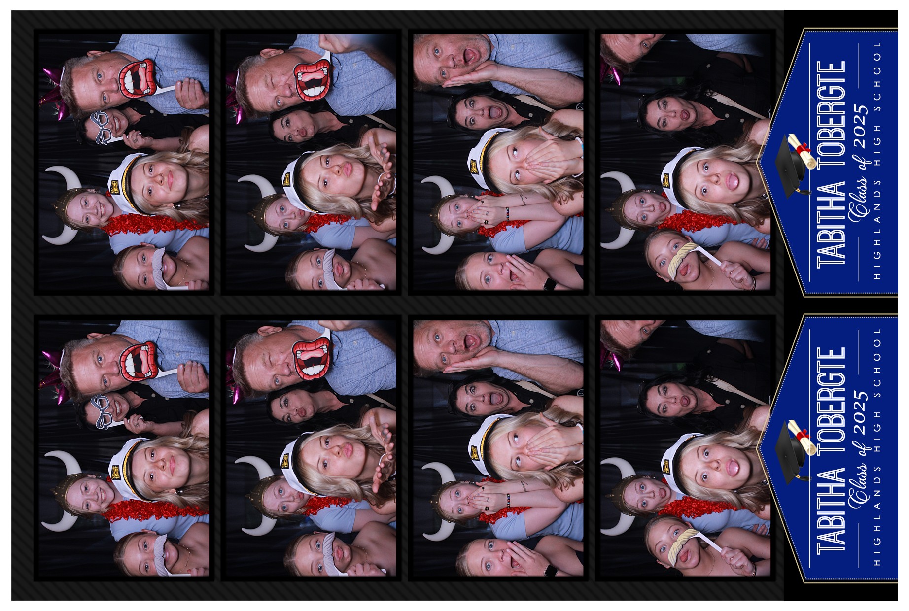 Tricira Tobergte Grad Party | View more photos from the event at gallery.photoboothcincy.com/u/PhotoBoothCincy/Tricira-Tobergte-Grad-Party