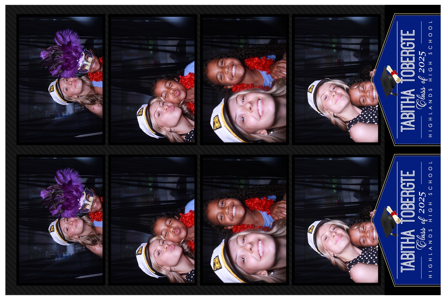 Tricira Tobergte Grad Party | View more photos from the event at gallery.photoboothcincy.com/u/PhotoBoothCincy/Tricira-Tobergte-Grad-Party
