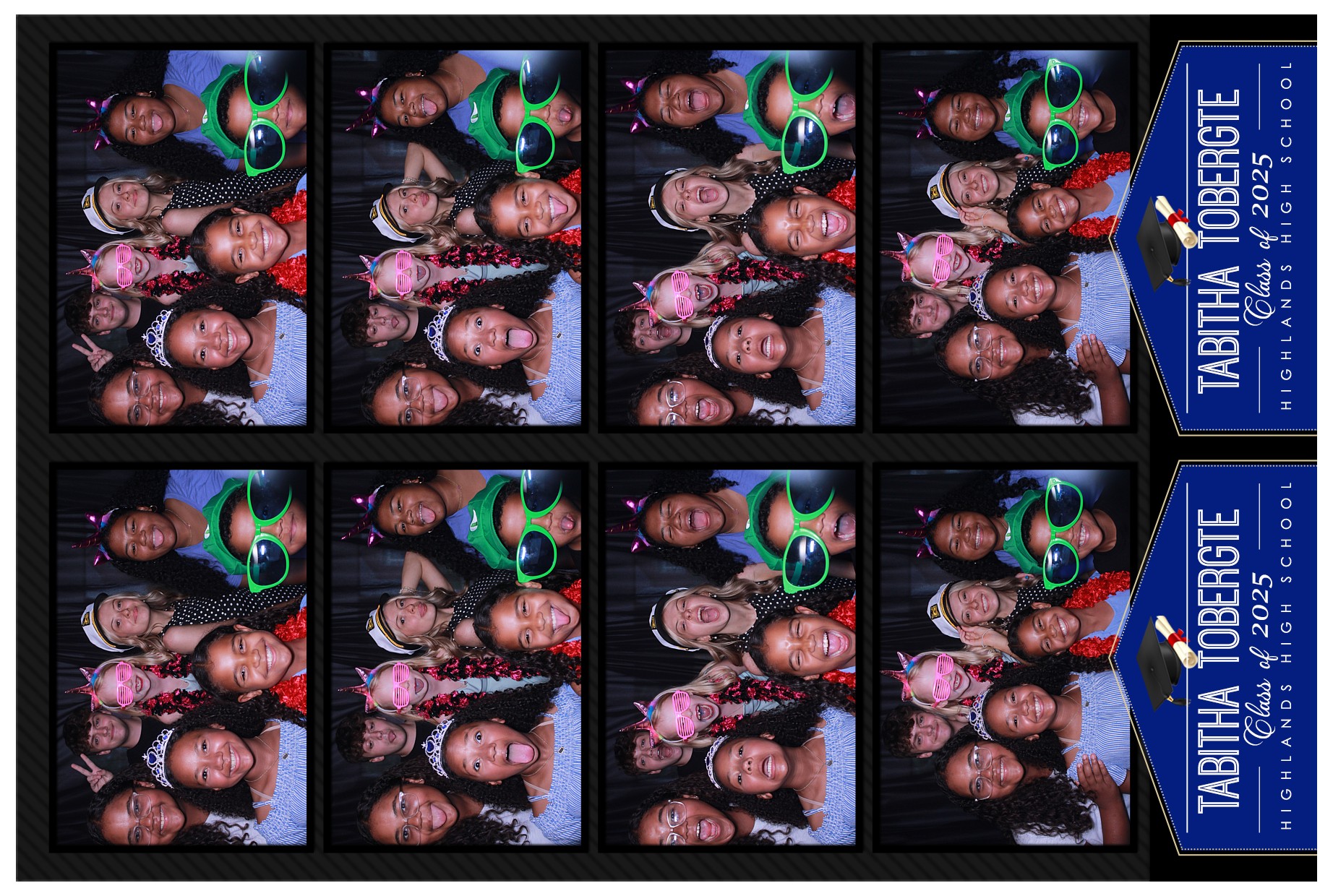 Tricira Tobergte Grad Party | View more photos from the event at gallery.photoboothcincy.com/u/PhotoBoothCincy/Tricira-Tobergte-Grad-Party