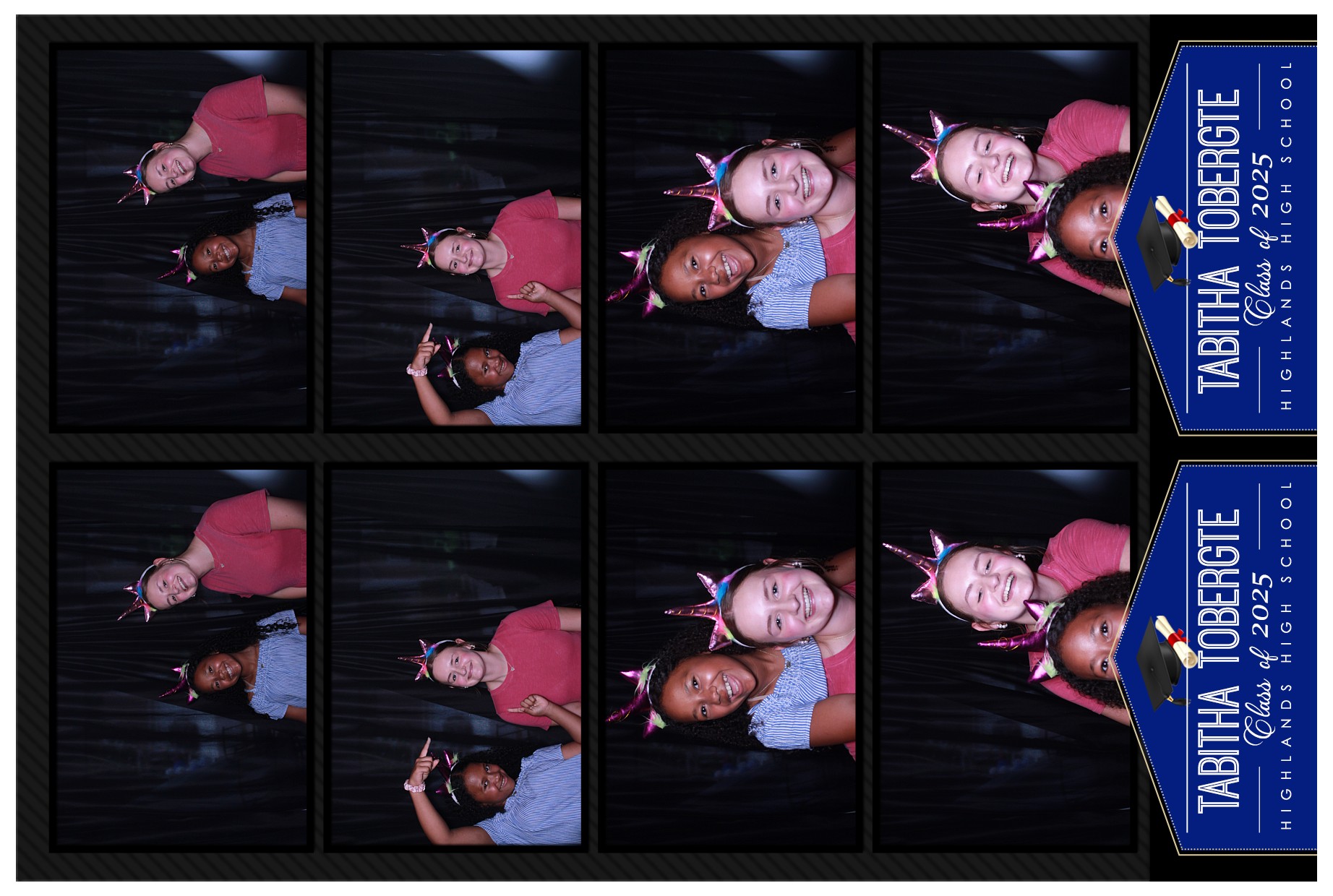 Tricira Tobergte Grad Party | View more photos from the event at gallery.photoboothcincy.com/u/PhotoBoothCincy/Tricira-Tobergte-Grad-Party