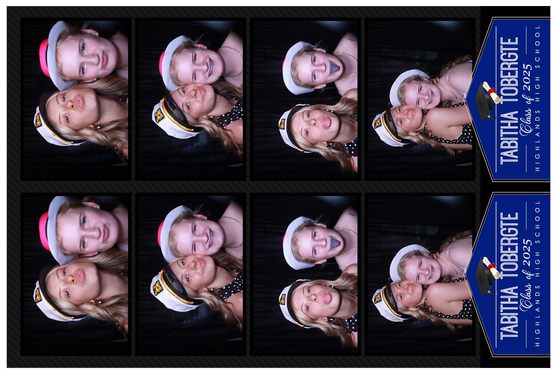 Tricira Tobergte Grad Party | View more photos from the event at gallery.photoboothcincy.com/u/PhotoBoothCincy/Tricira-Tobergte-Grad-Party
