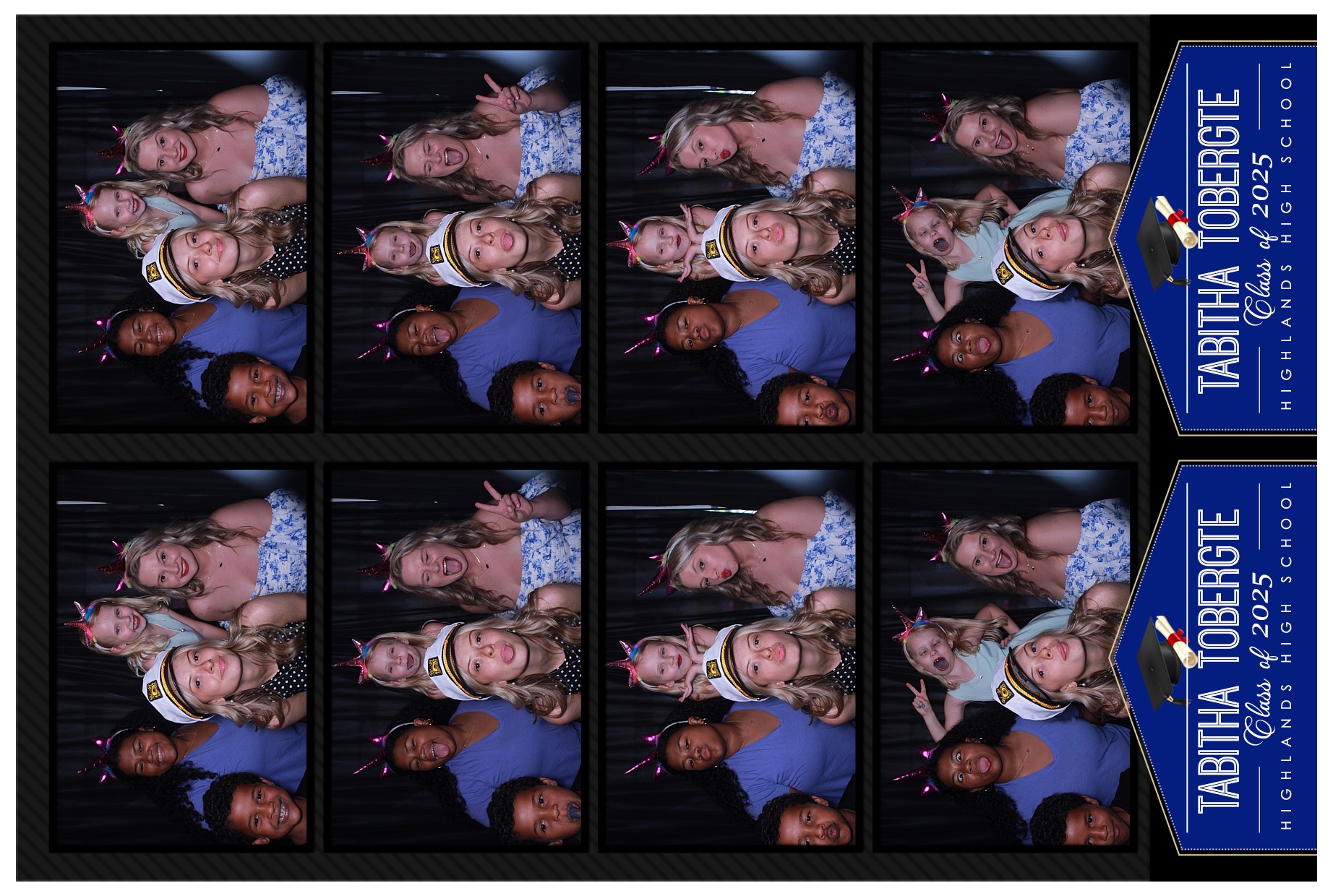 Tricira Tobergte Grad Party | View more photos from the event at gallery.photoboothcincy.com/u/PhotoBoothCincy/Tricira-Tobergte-Grad-Party