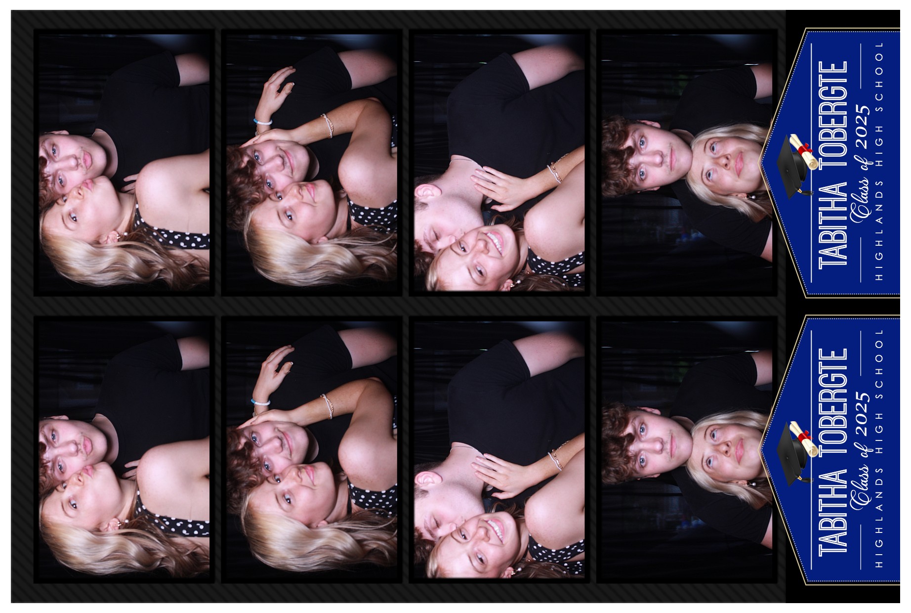Tricira Tobergte Grad Party | View more photos from the event at gallery.photoboothcincy.com/u/PhotoBoothCincy/Tricira-Tobergte-Grad-Party
