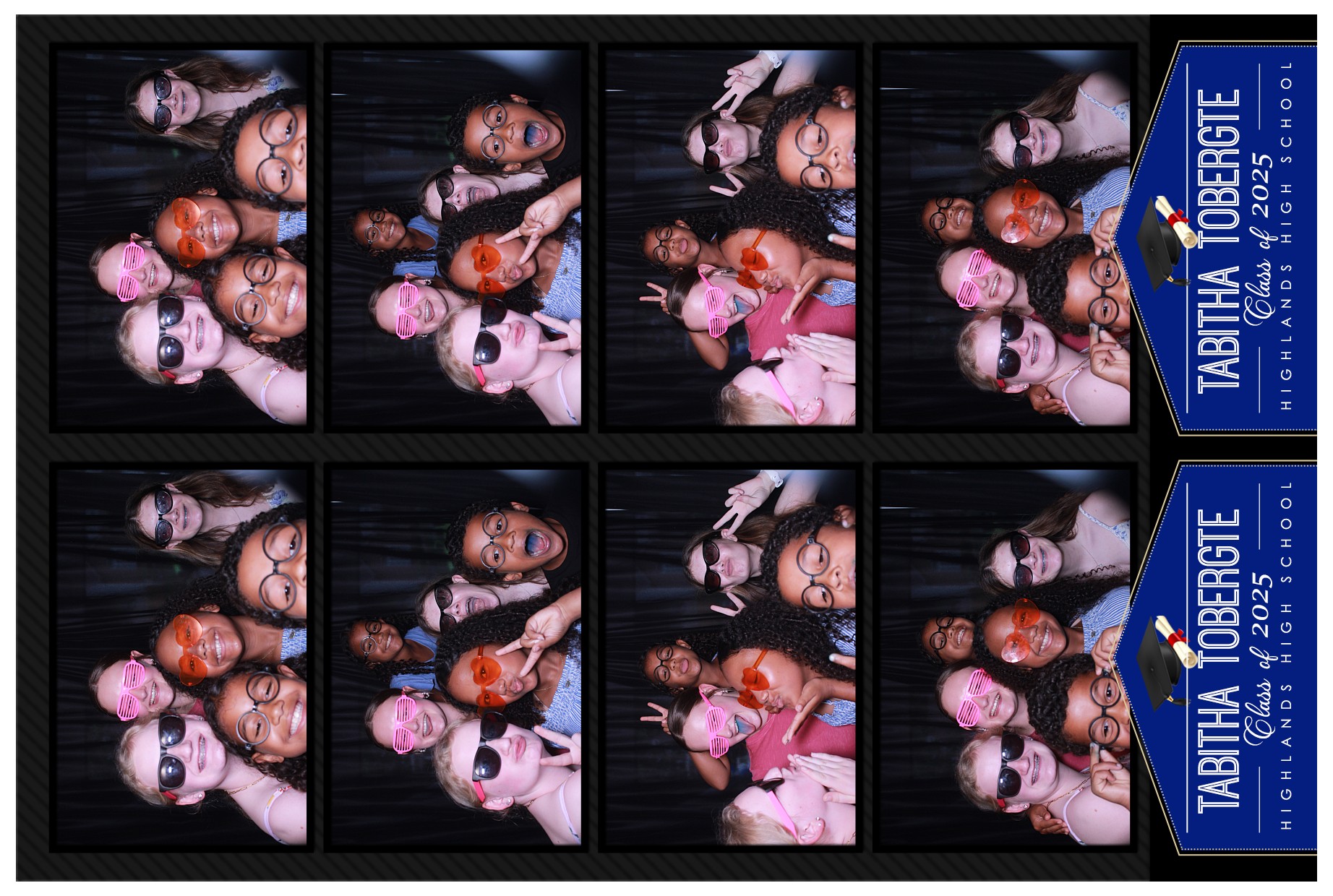 Tricira Tobergte Grad Party | View more photos from the event at gallery.photoboothcincy.com/u/PhotoBoothCincy/Tricira-Tobergte-Grad-Party