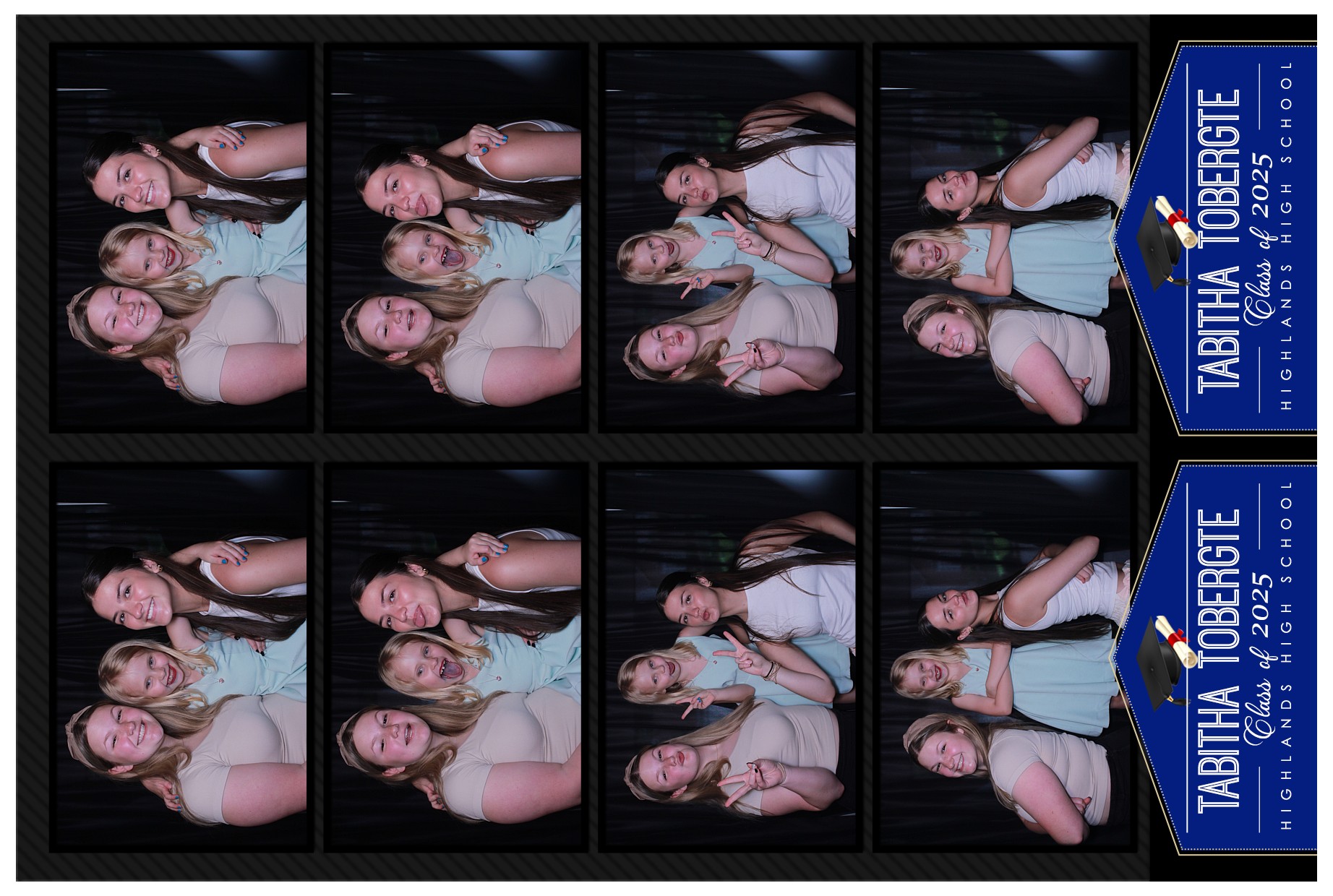 Tricira Tobergte Grad Party | View more photos from the event at gallery.photoboothcincy.com/u/PhotoBoothCincy/Tricira-Tobergte-Grad-Party