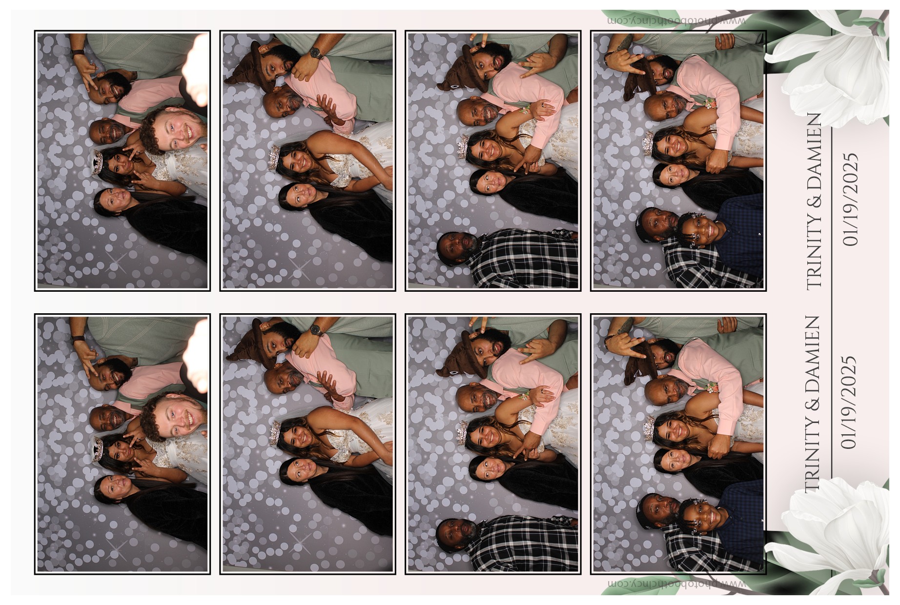 Trinity & Damien's Wedding | View more photos from the event at gallery.photoboothcincy.com/u/PhotoBoothCincy/Trinity-Damiens-Wedding