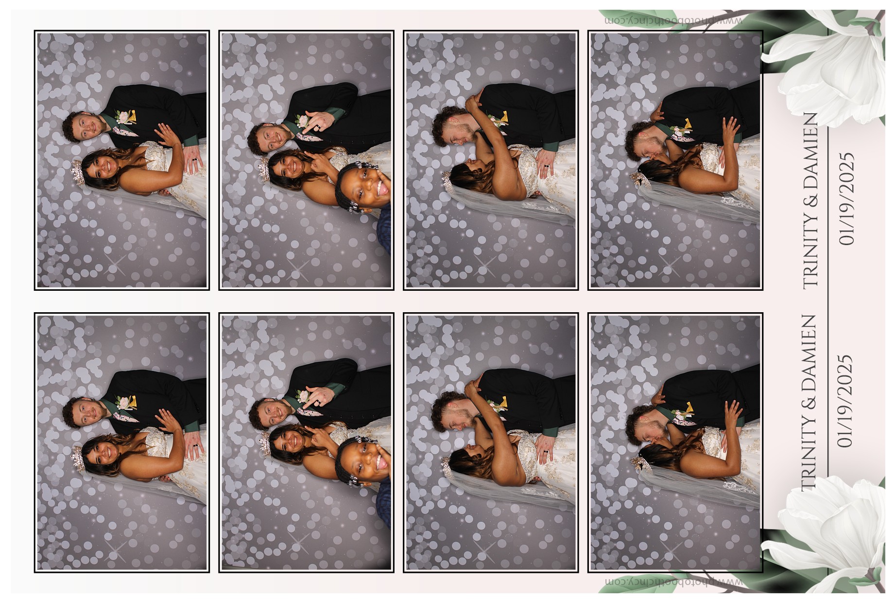 Trinity & Damien's Wedding | View more photos from the event at gallery.photoboothcincy.com/u/PhotoBoothCincy/Trinity-Damiens-Wedding