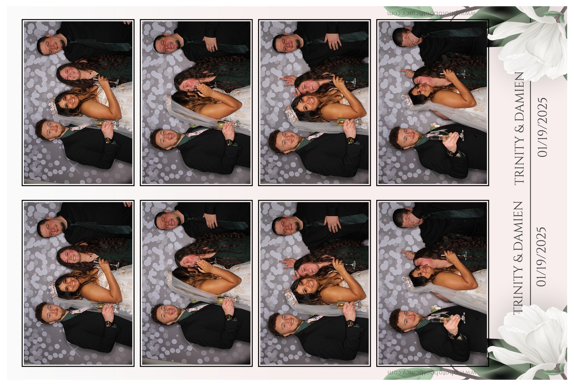 Trinity & Damien's Wedding | View more photos from the event at gallery.photoboothcincy.com/u/PhotoBoothCincy/Trinity-Damiens-Wedding