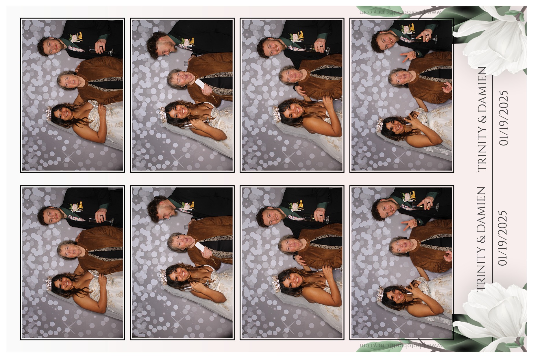 Trinity & Damien's Wedding | View more photos from the event at gallery.photoboothcincy.com/u/PhotoBoothCincy/Trinity-Damiens-Wedding