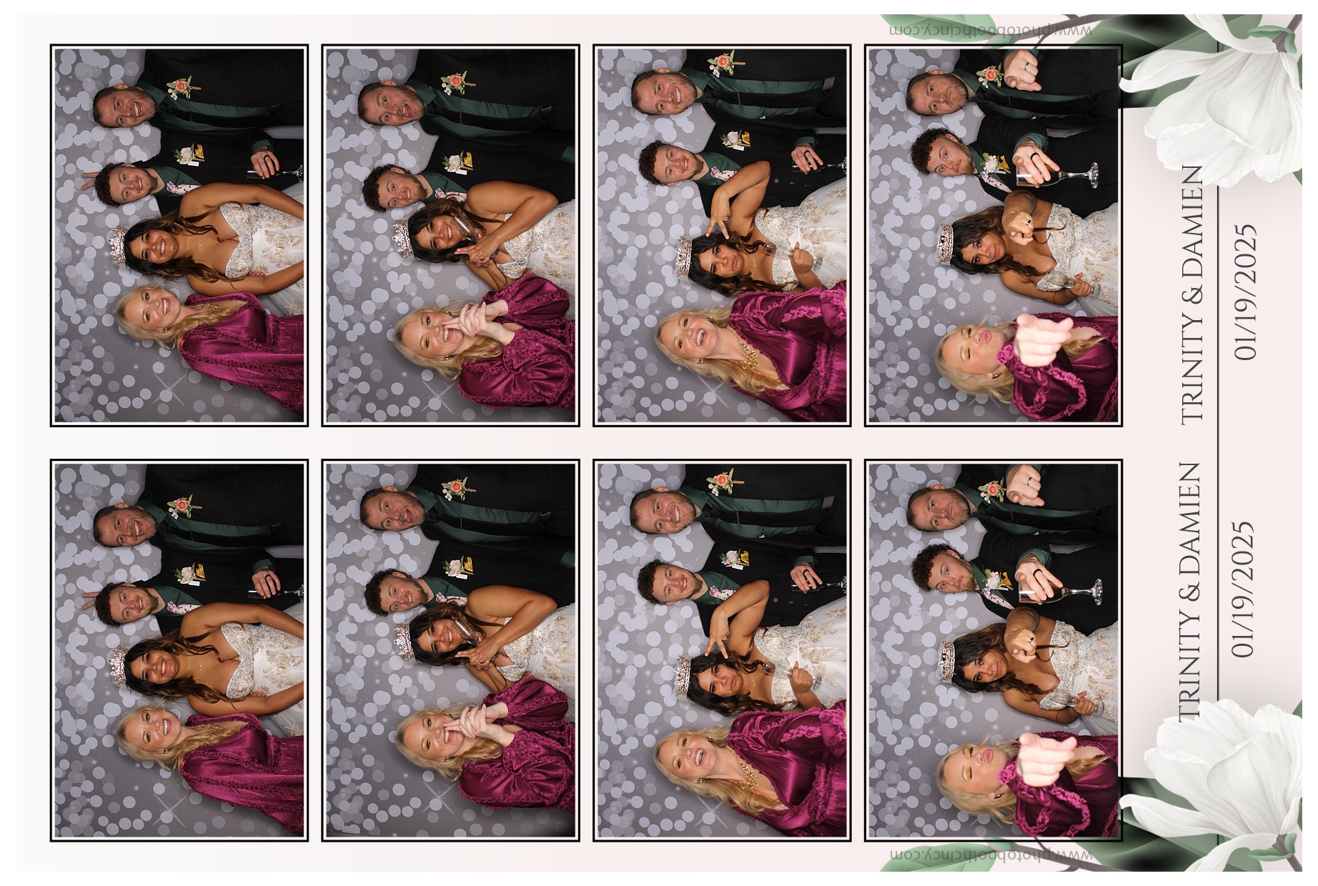 Trinity & Damien's Wedding | View more photos from the event at gallery.photoboothcincy.com/u/PhotoBoothCincy/Trinity-Damiens-Wedding