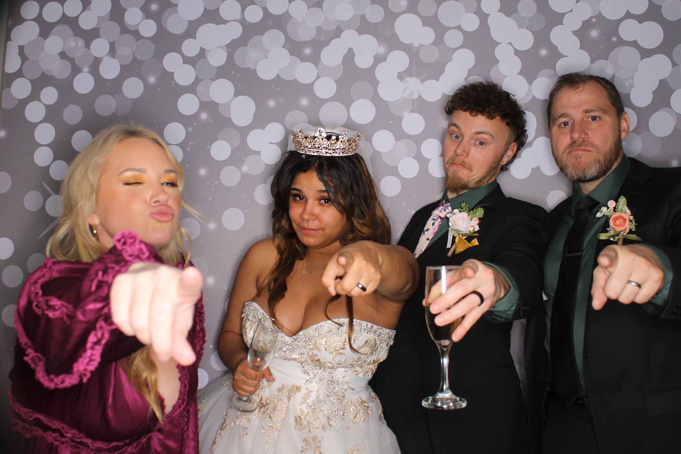 Trinity & Damien's Wedding | View more photos from the event at gallery.photoboothcincy.com/u/PhotoBoothCincy/Trinity-Damiens-Wedding