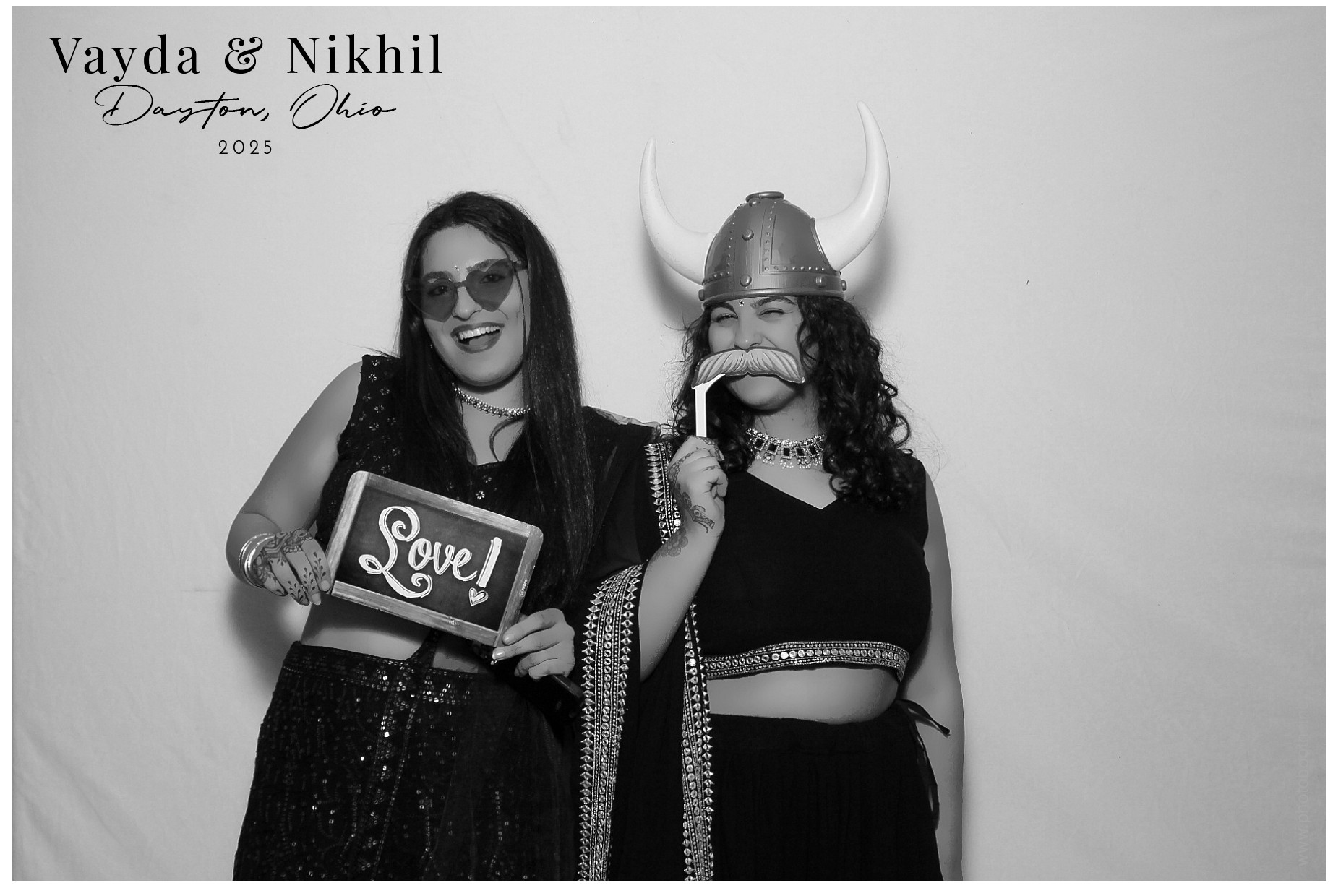 Vayda & Nikhil's Wedding | View more photos from the event at gallery.photoboothcincy.com/u/PhotoBoothCincy/Vayda-Nikhils-Wedding