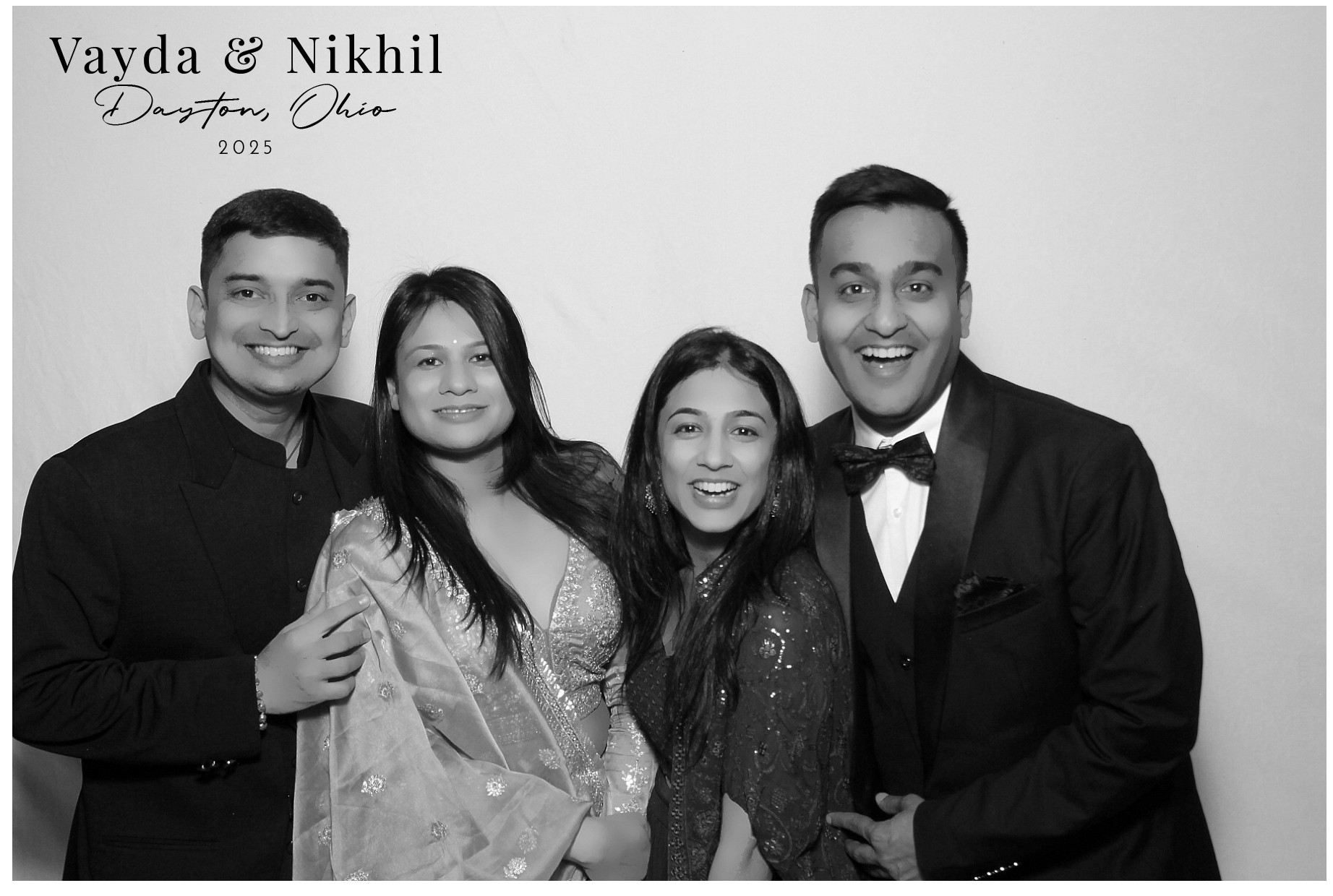 Vayda & Nikhil's Wedding | View more photos from the event at gallery.photoboothcincy.com/u/PhotoBoothCincy/Vayda-Nikhils-Wedding