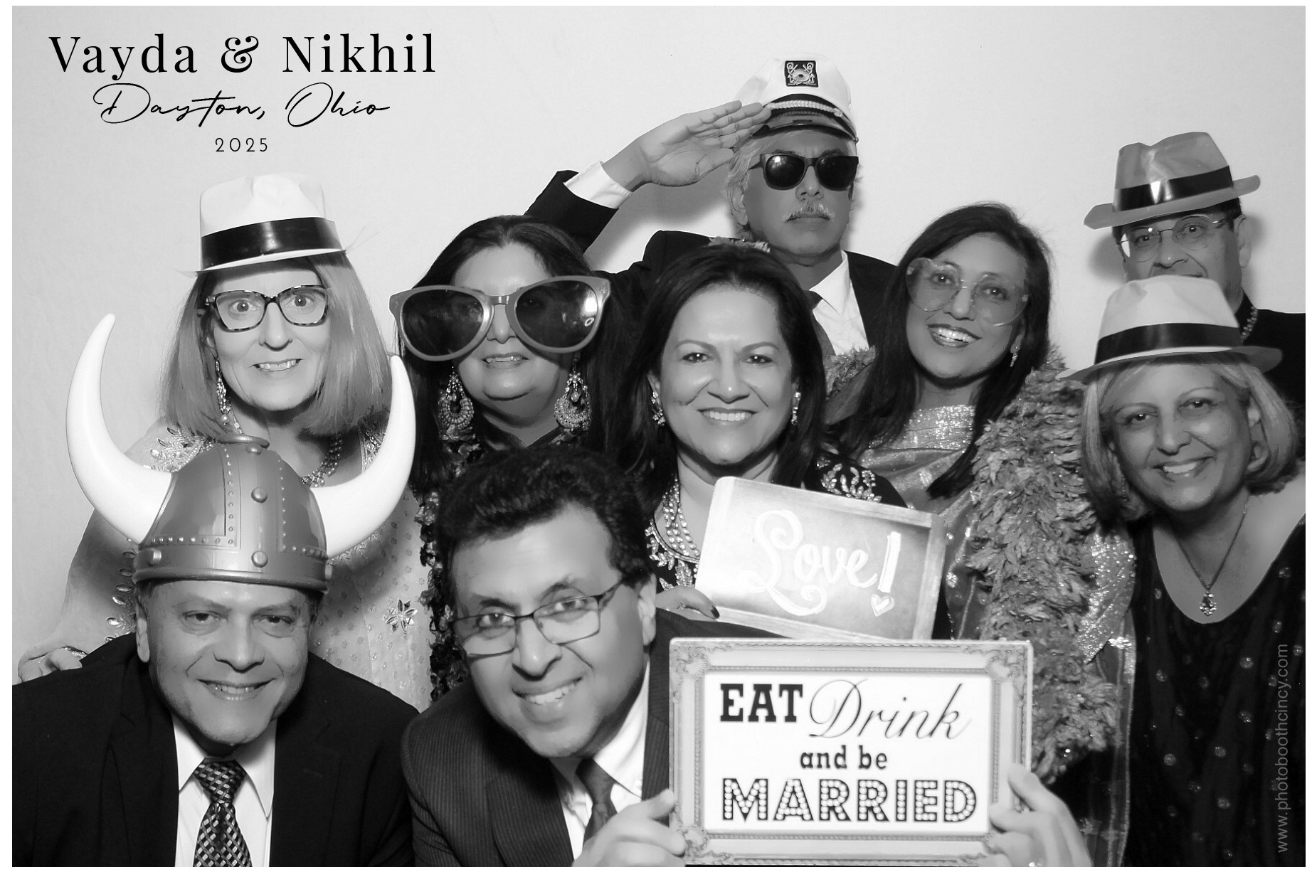 Vayda & Nikhil's Wedding | View more photos from the event at gallery.photoboothcincy.com/u/PhotoBoothCincy/Vayda-Nikhils-Wedding