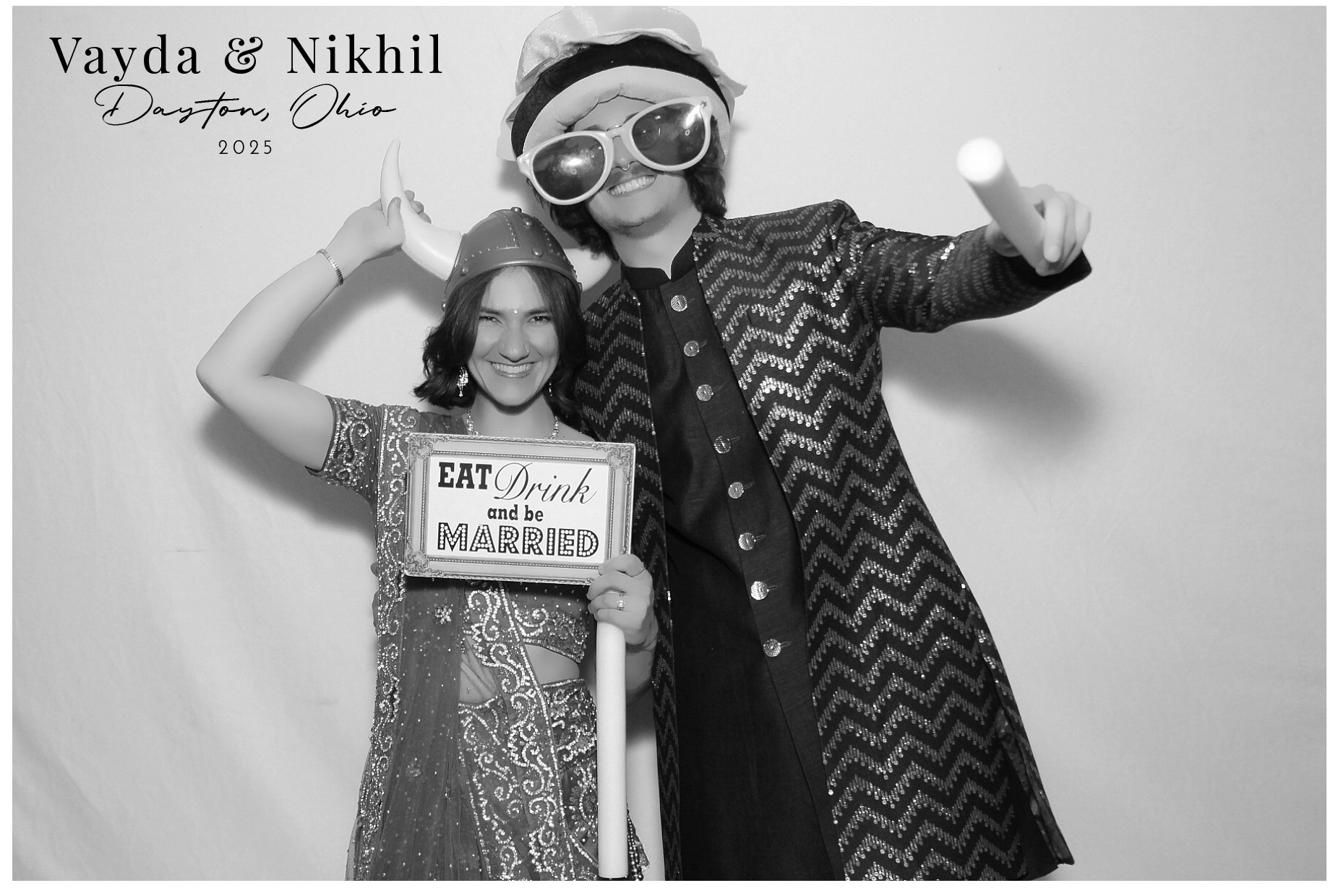 Vayda & Nikhil's Wedding | View more photos from the event at gallery.photoboothcincy.com/u/PhotoBoothCincy/Vayda-Nikhils-Wedding