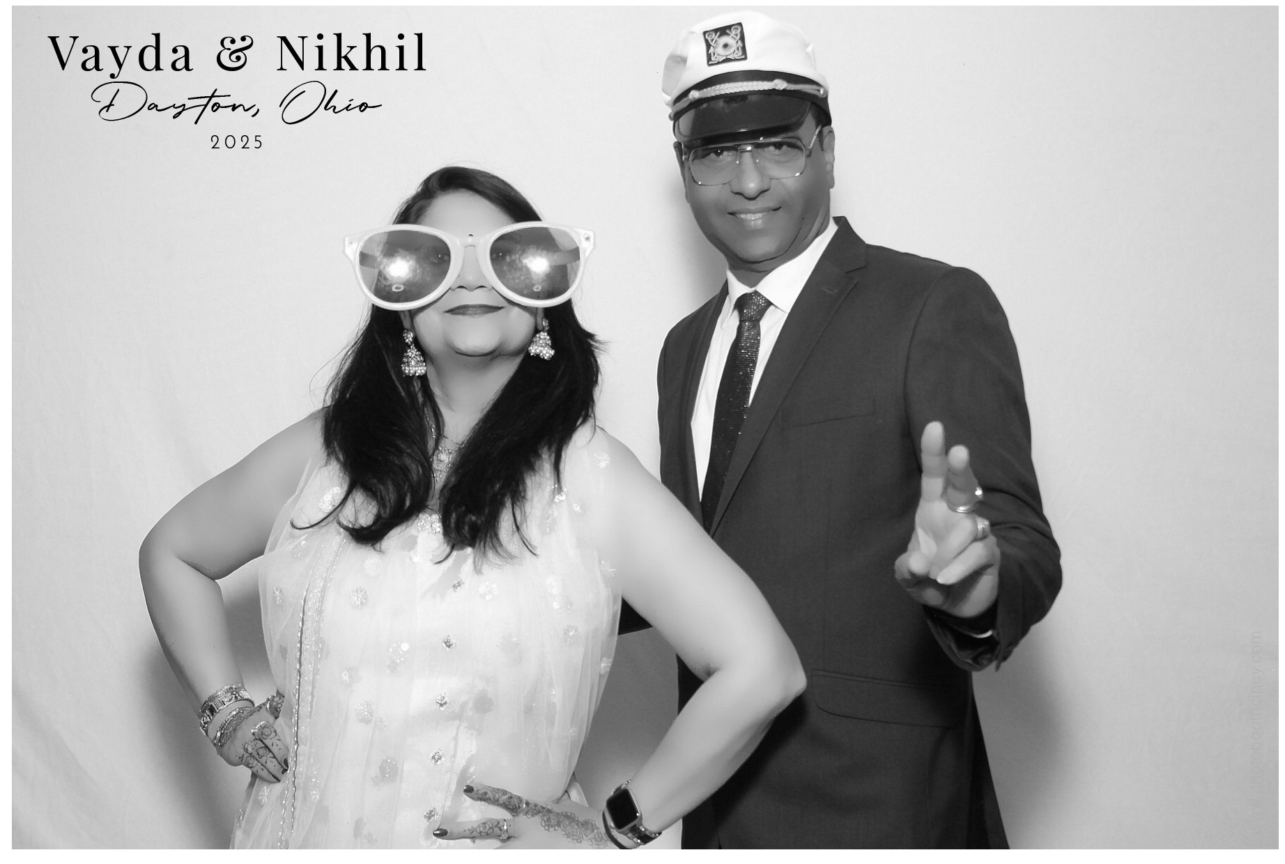 Vayda & Nikhil's Wedding | View more photos from the event at gallery.photoboothcincy.com/u/PhotoBoothCincy/Vayda-Nikhils-Wedding