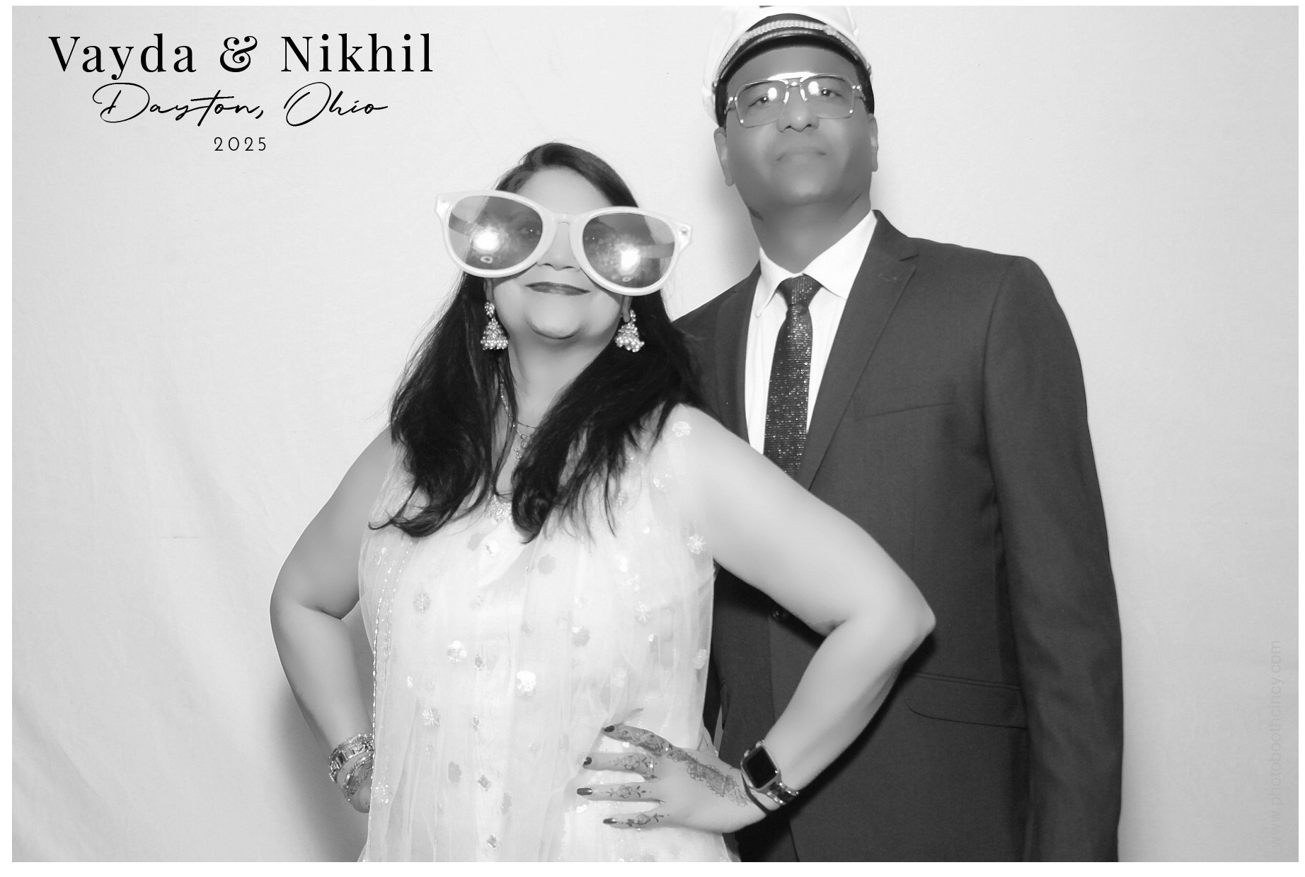 Vayda & Nikhil's Wedding | View more photos from the event at gallery.photoboothcincy.com/u/PhotoBoothCincy/Vayda-Nikhils-Wedding