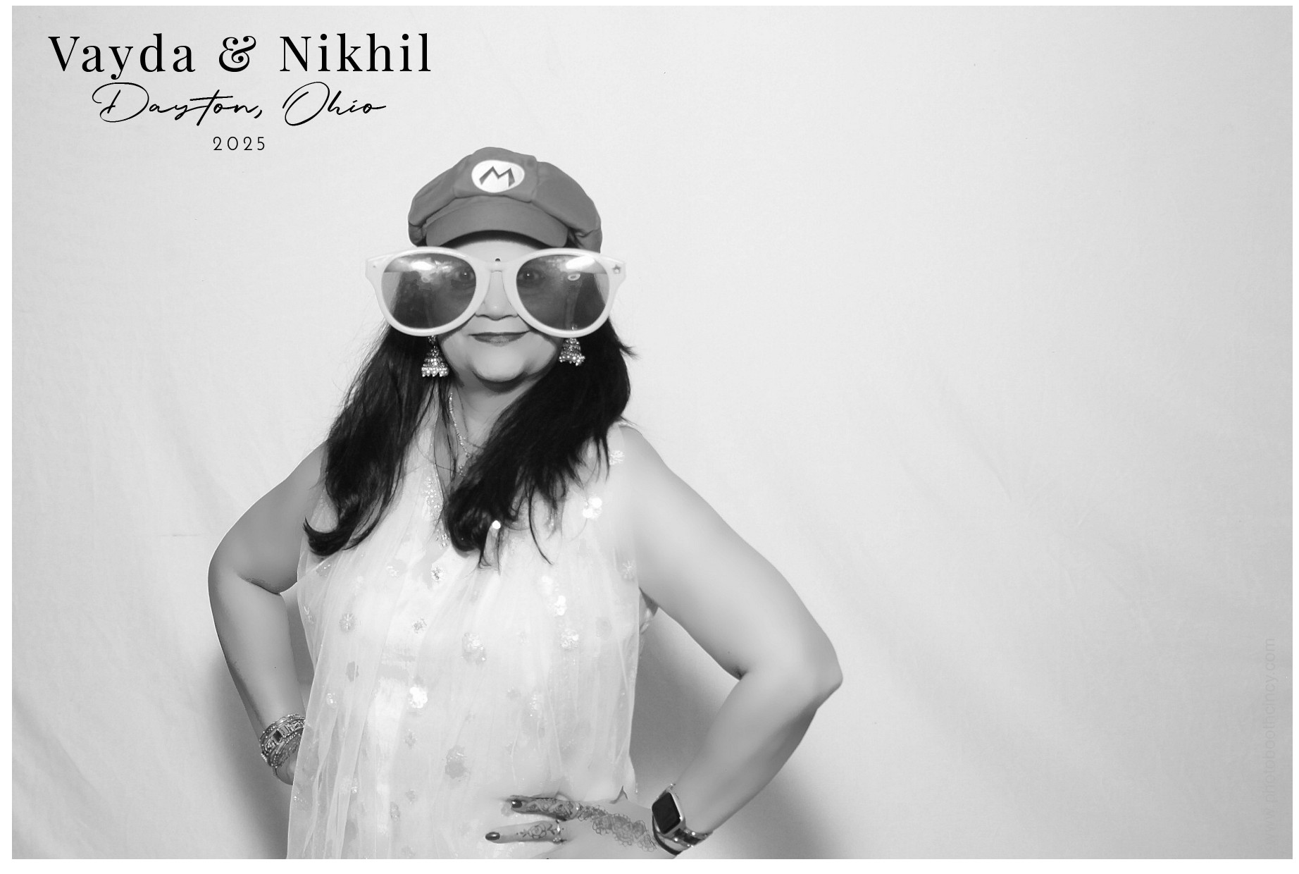 Vayda & Nikhil's Wedding | View more photos from the event at gallery.photoboothcincy.com/u/PhotoBoothCincy/Vayda-Nikhils-Wedding