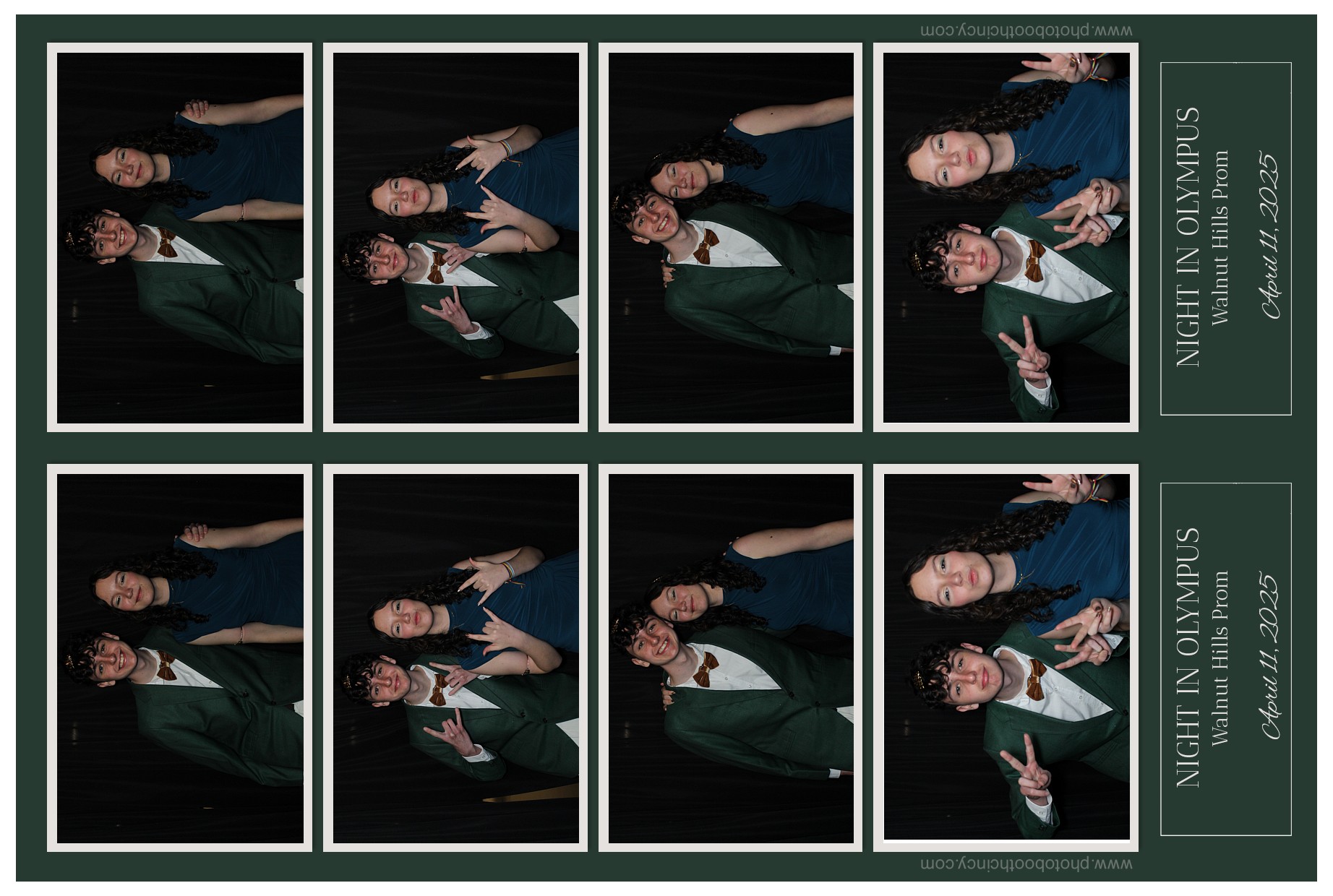 Walnut Hills Prom 2025 | View more photos from the event at gallery.photoboothcincy.com/u/PhotoBoothCincy/Walnut-Hills-Prom-2025