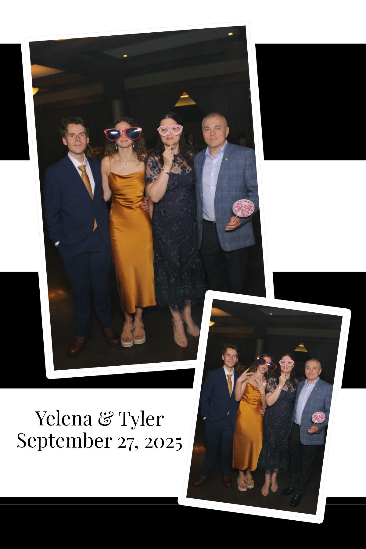 Yelena & Tyler | View more photos from the event at gallery.photoboothcincy.com/u/PhotoBoothCincy/Yelena-Tyler