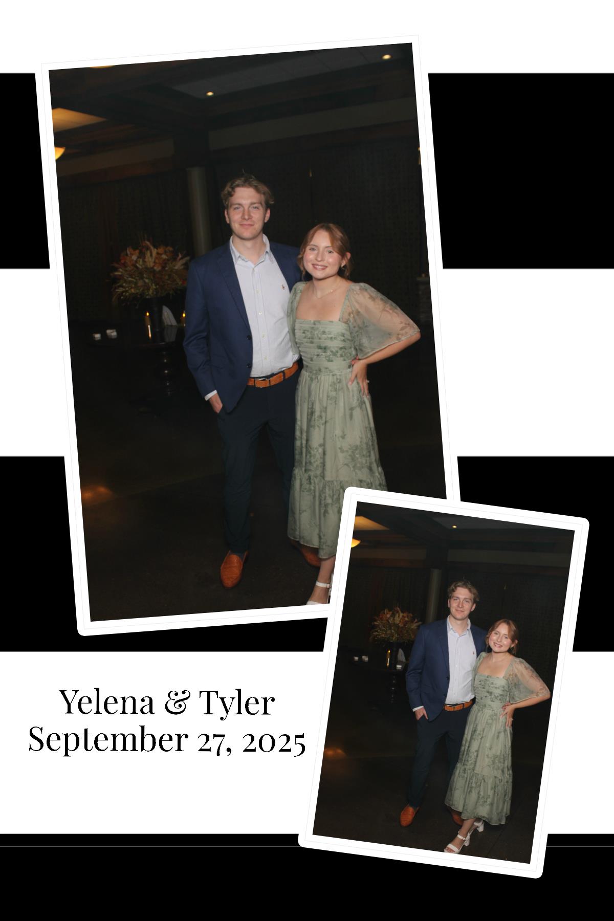 Yelena & Tyler | View more photos from the event at gallery.photoboothcincy.com/u/PhotoBoothCincy/Yelena-Tyler