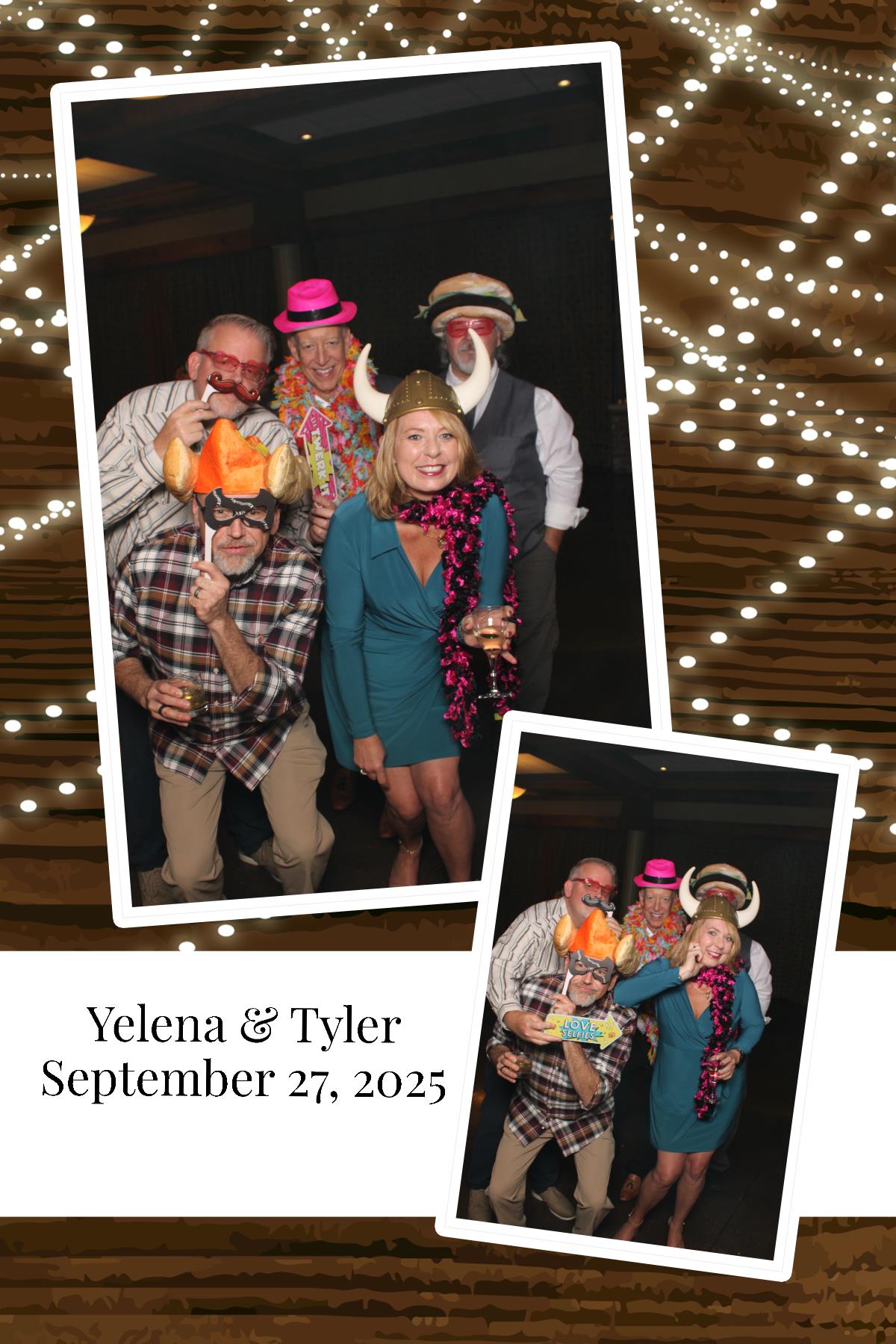 Yelena & Tyler | View more photos from the event at gallery.photoboothcincy.com/u/PhotoBoothCincy/Yelena-Tyler