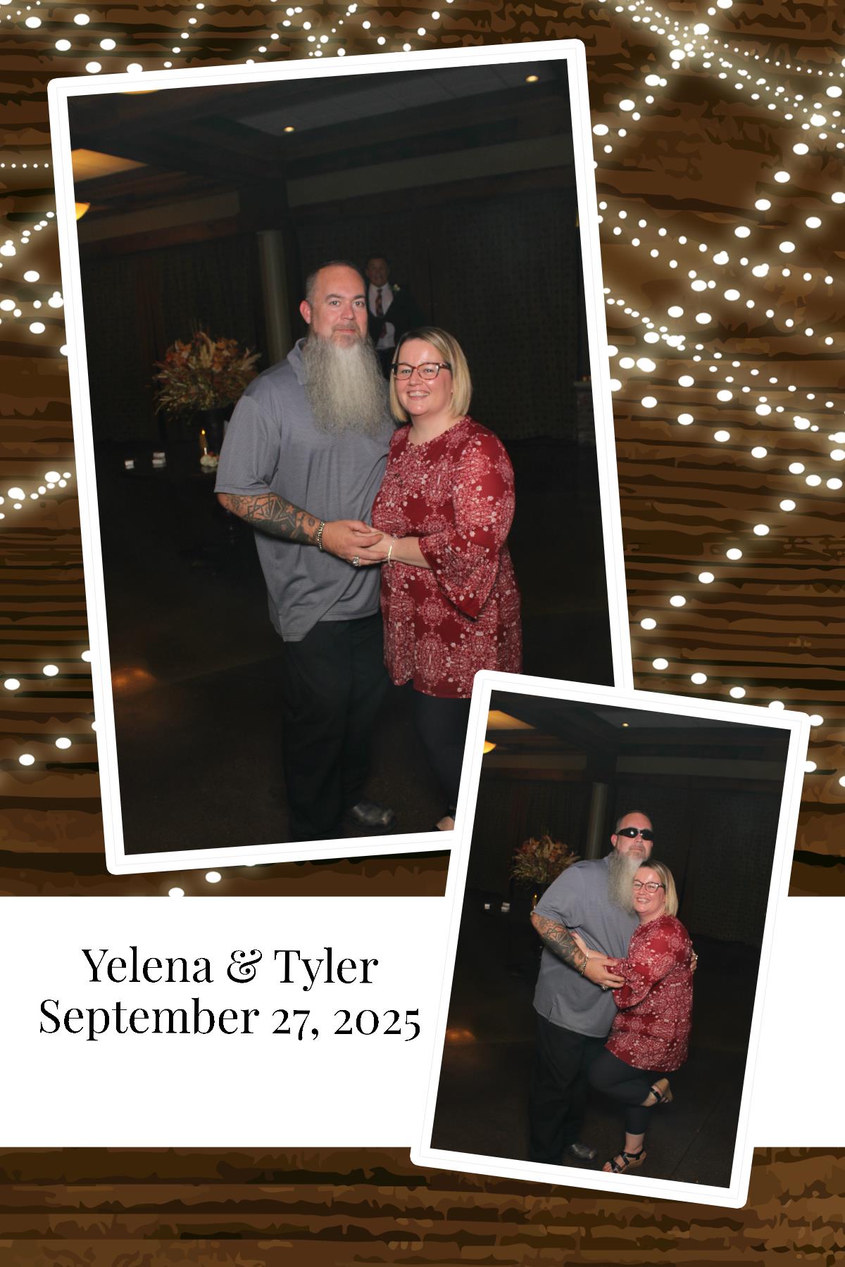 Yelena & Tyler | View more photos from the event at gallery.photoboothcincy.com/u/PhotoBoothCincy/Yelena-Tyler