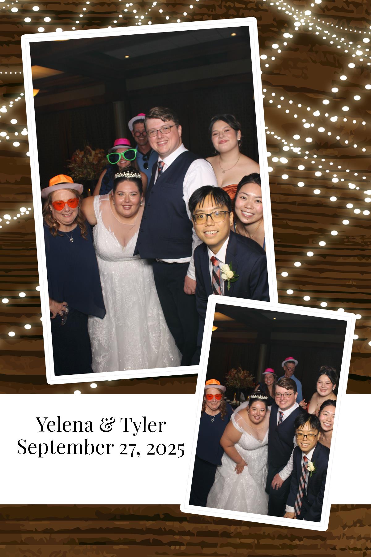 Yelena & Tyler | View more photos from the event at gallery.photoboothcincy.com/u/PhotoBoothCincy/Yelena-Tyler