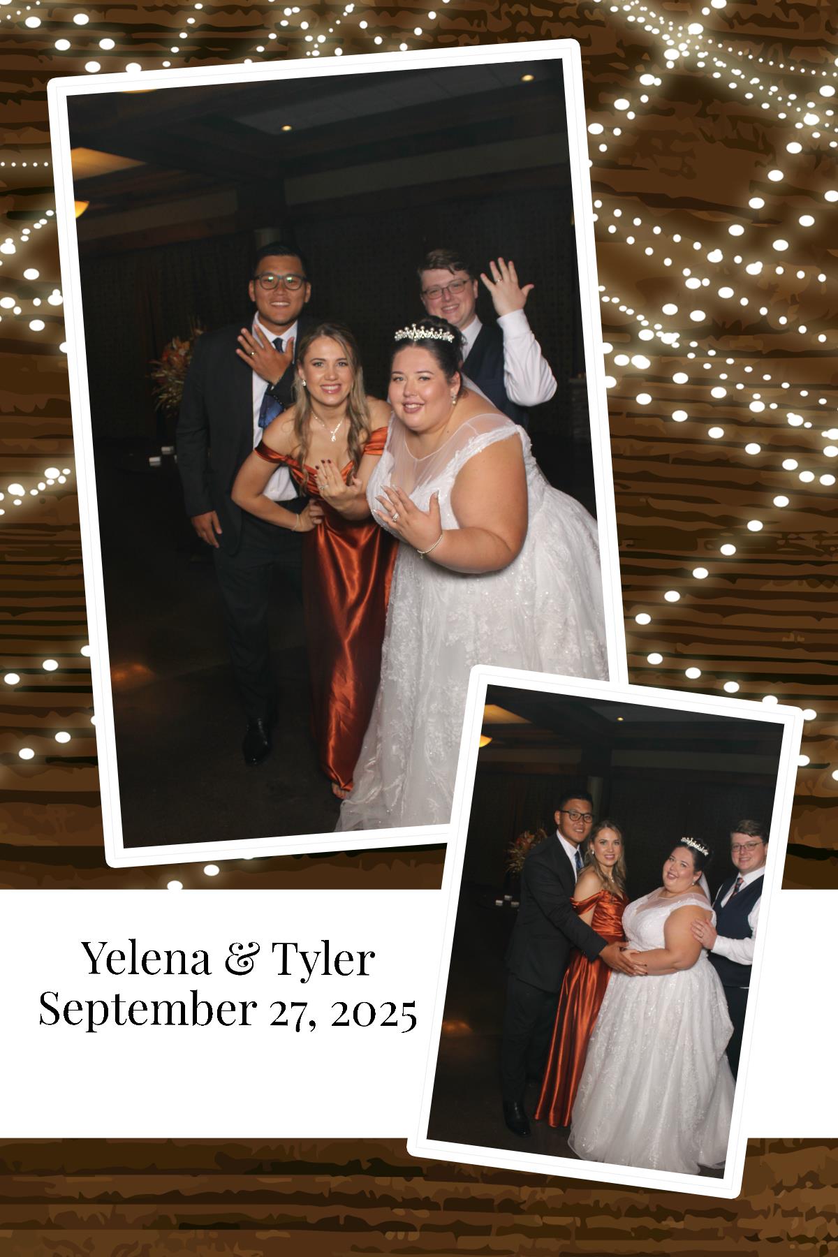 Yelena & Tyler | View more photos from the event at gallery.photoboothcincy.com/u/PhotoBoothCincy/Yelena-Tyler