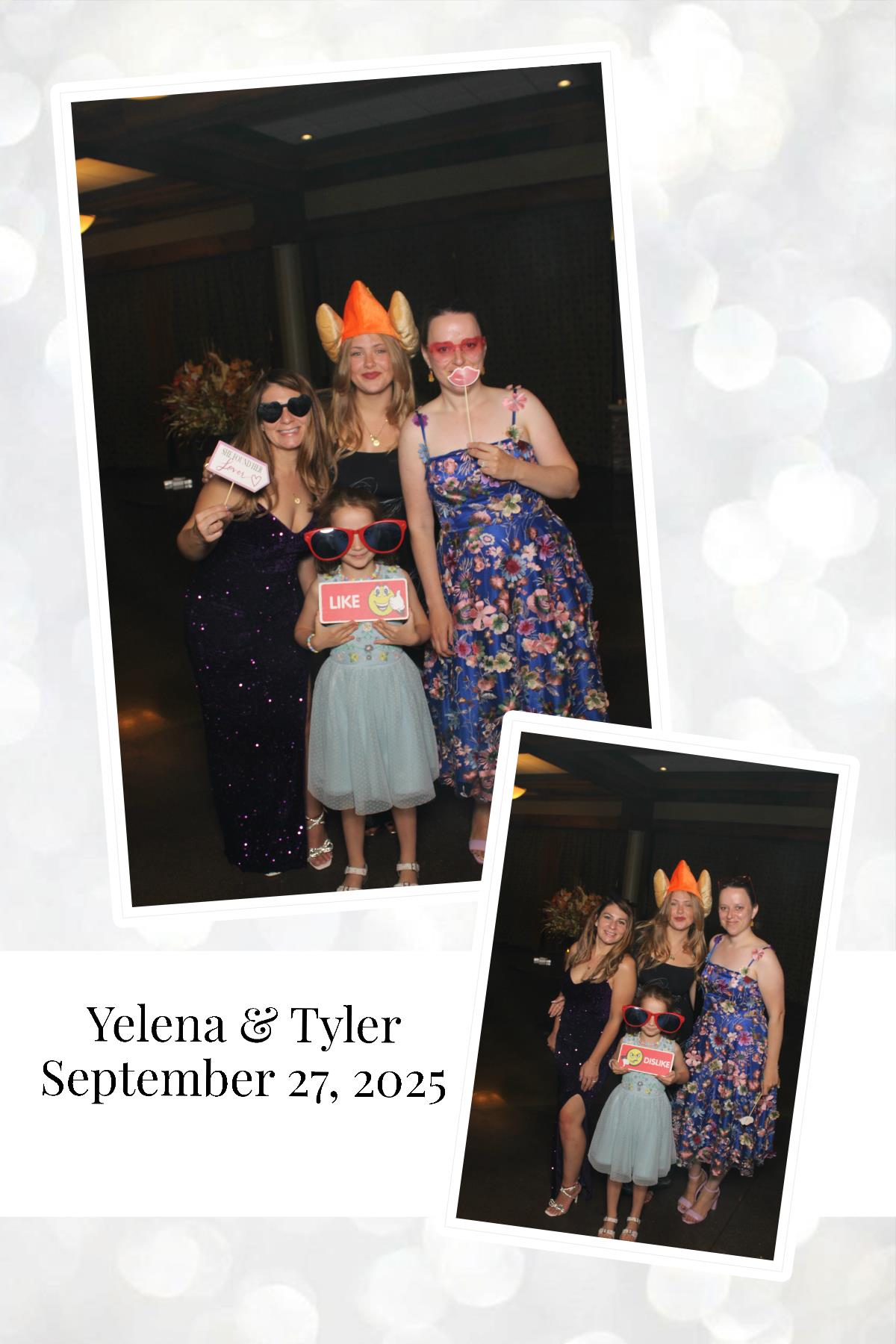 Yelena & Tyler | View more photos from the event at gallery.photoboothcincy.com/u/PhotoBoothCincy/Yelena-Tyler