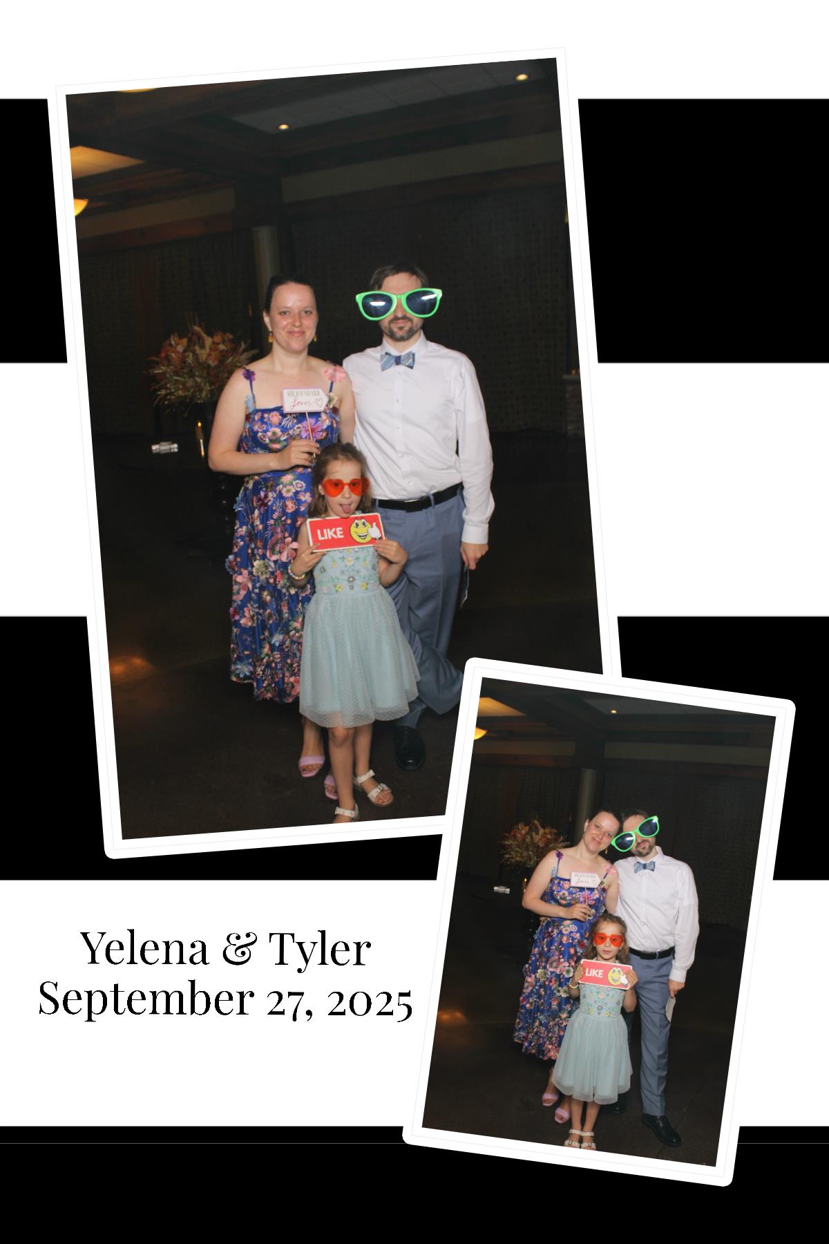 Yelena & Tyler | View more photos from the event at gallery.photoboothcincy.com/u/PhotoBoothCincy/Yelena-Tyler