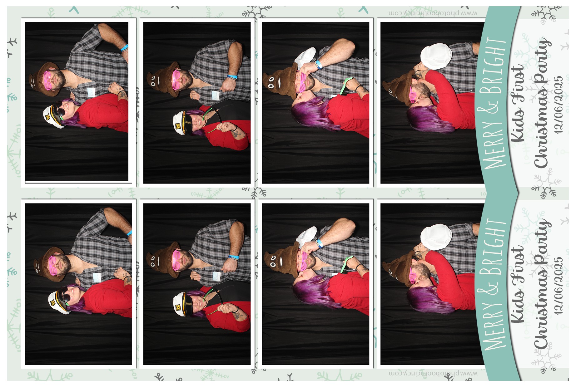kids first Christmas party | View more photos from the event at gallery.photoboothcincy.com/u/PhotoBoothCincy/kids-first-Christmas-party