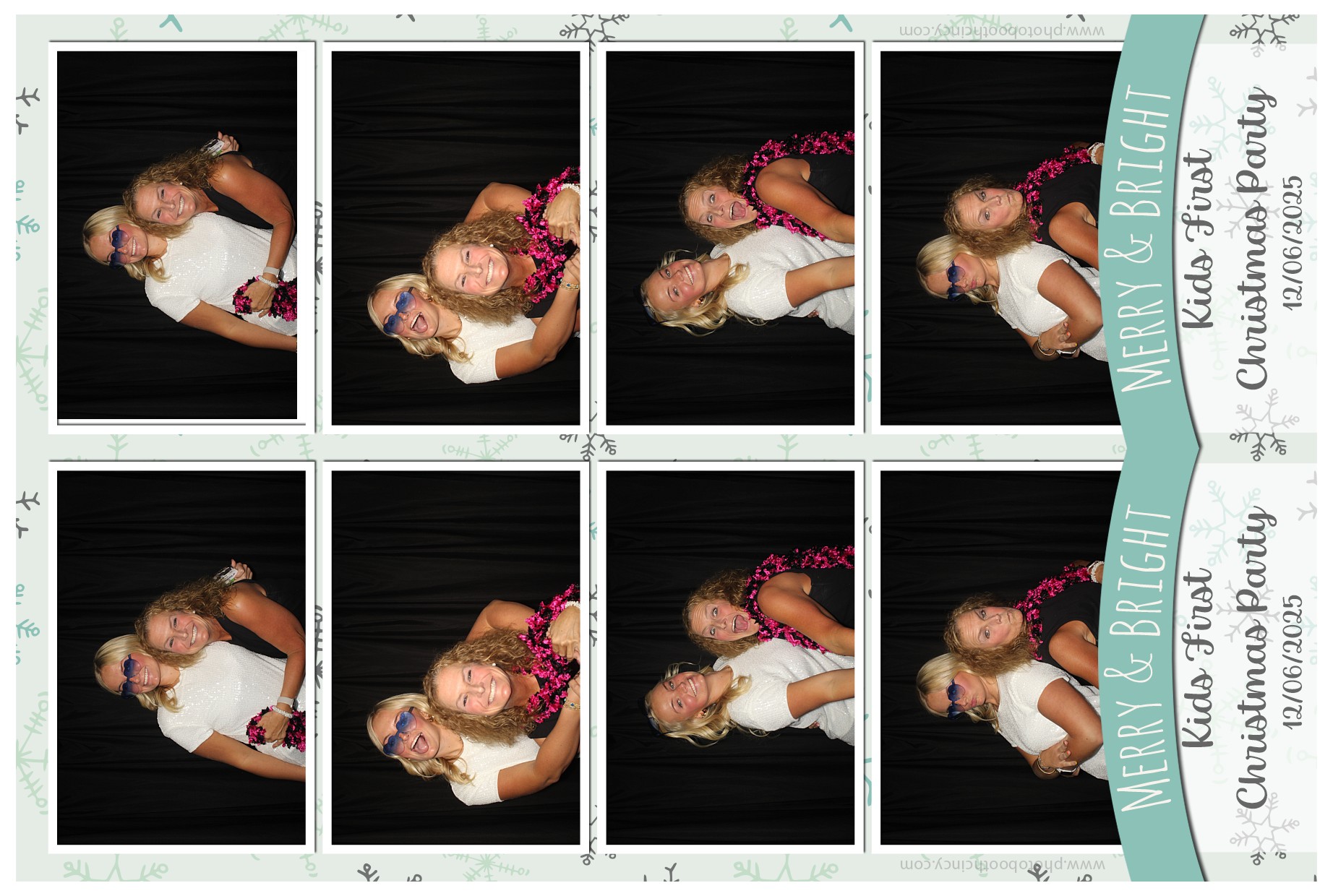 kids first Christmas party | View more photos from the event at gallery.photoboothcincy.com/u/PhotoBoothCincy/kids-first-Christmas-party