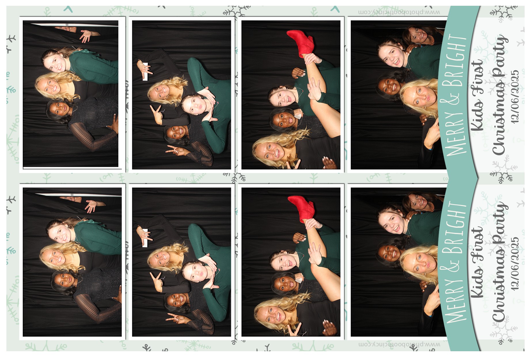 kids first Christmas party | View more photos from the event at gallery.photoboothcincy.com/u/PhotoBoothCincy/kids-first-Christmas-party