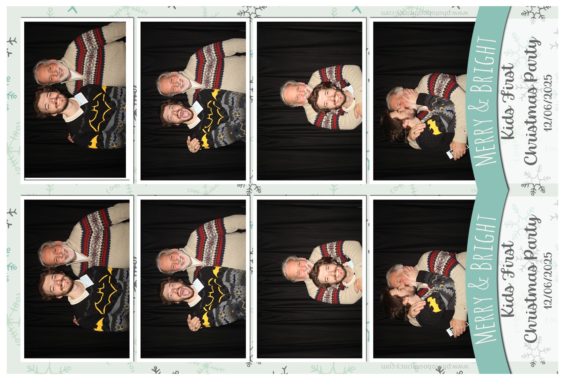 kids first Christmas party | View more photos from the event at gallery.photoboothcincy.com/u/PhotoBoothCincy/kids-first-Christmas-party