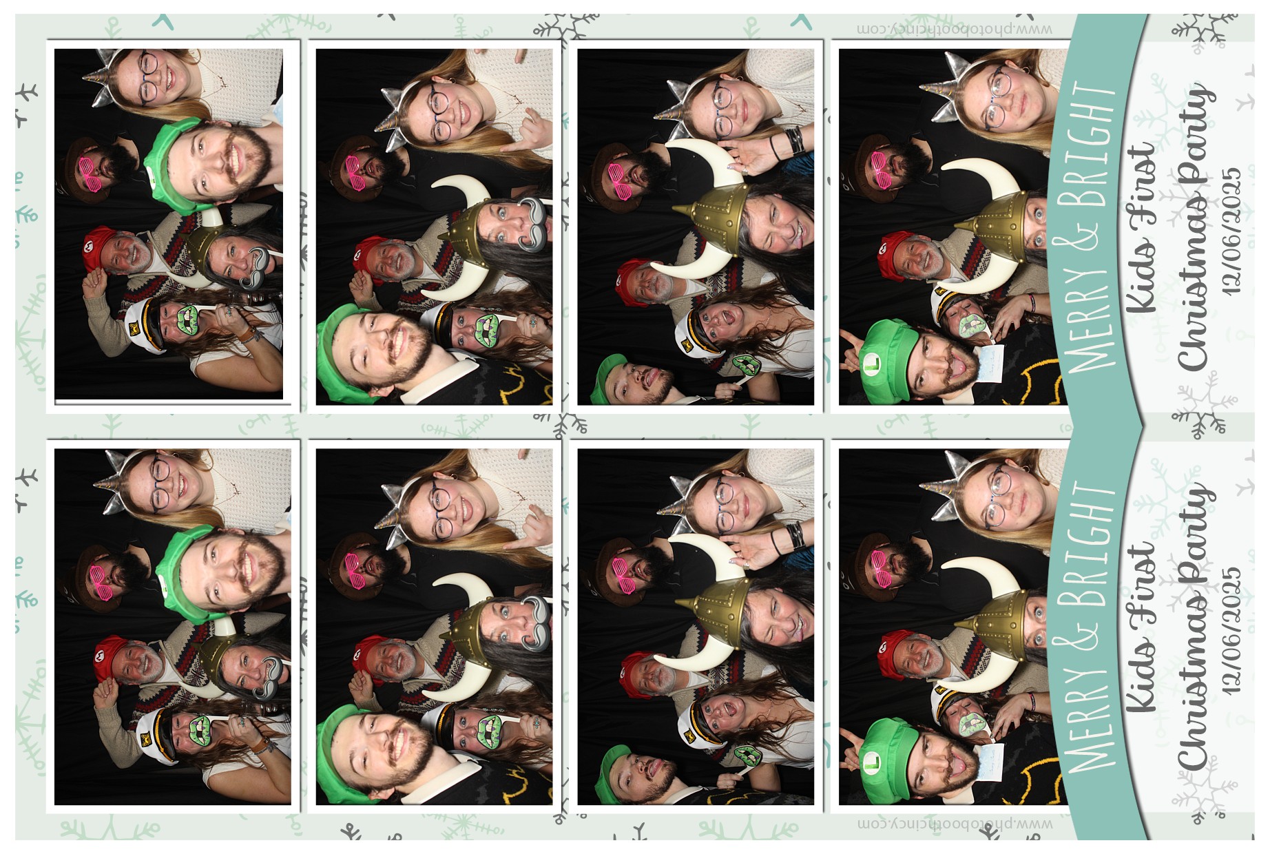 kids first Christmas party | View more photos from the event at gallery.photoboothcincy.com/u/PhotoBoothCincy/kids-first-Christmas-party