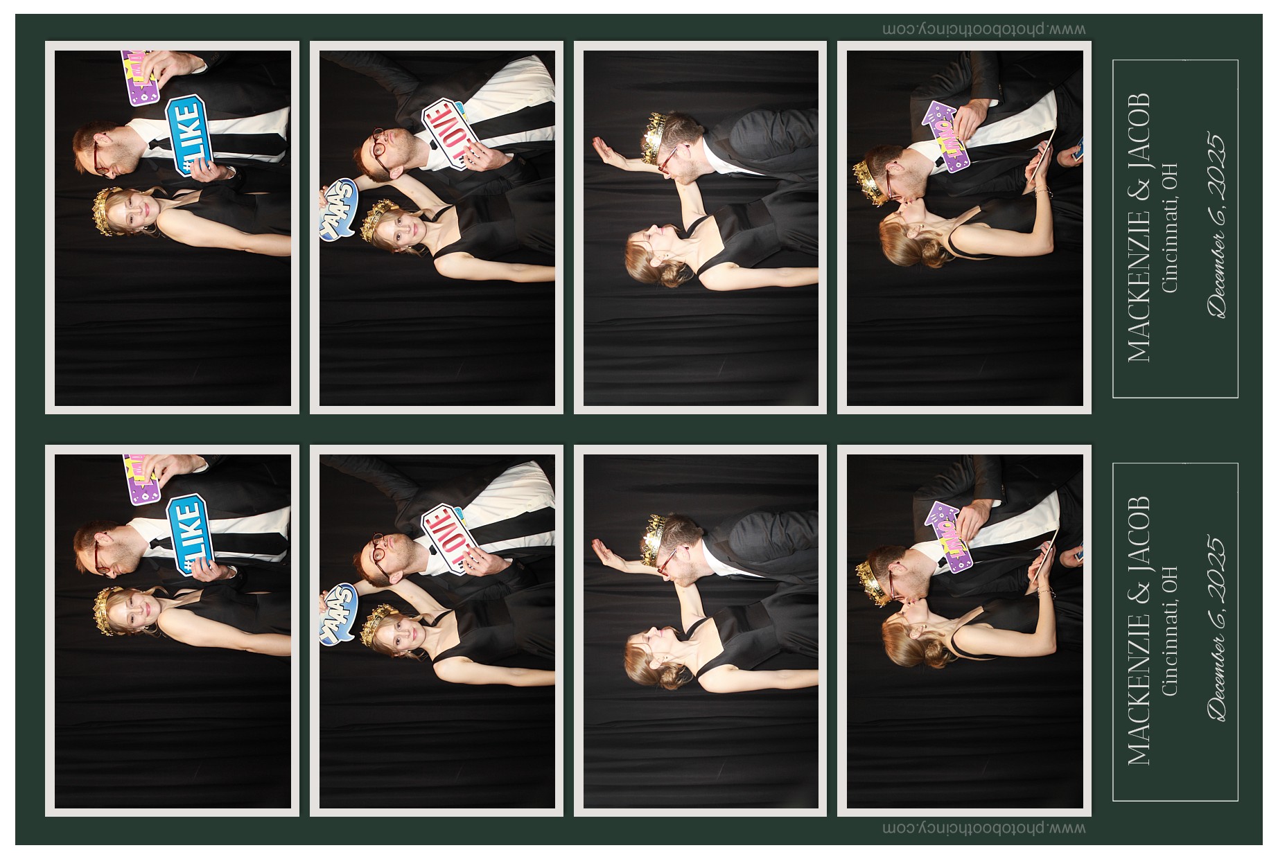 mackenzie and jacobs wedding | View more photos from the event at gallery.photoboothcincy.com/u/PhotoBoothCincy/mackenzie-and-jacobs-wedding