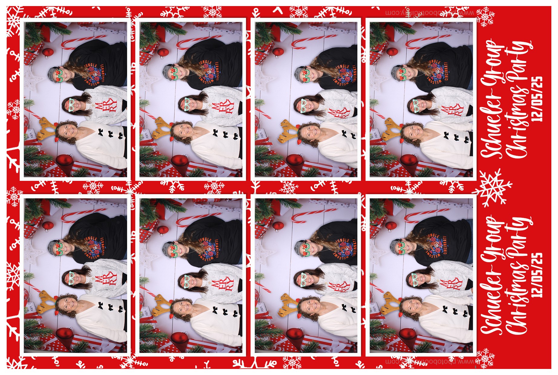 schueler group Christmas lunch | View more photos from the event at gallery.photoboothcincy.com/u/PhotoBoothCincy/schueler-group-Christmas-lunch