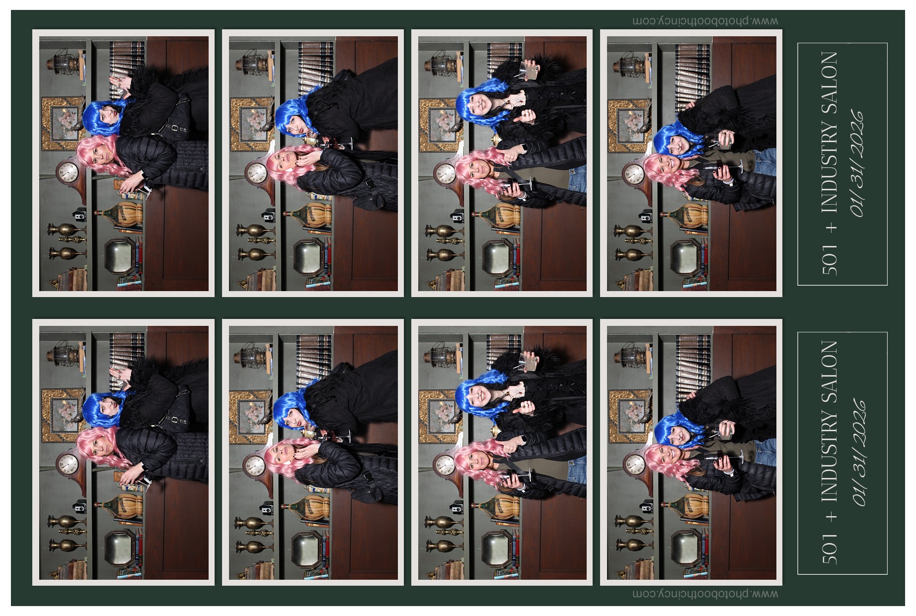 501 + Industry Salon Holiday Party | View more photos from the event at gallery.photoboothcincy.com/u/PhotoBoothCincy/501-Industry-Salon-Holiday-Party
