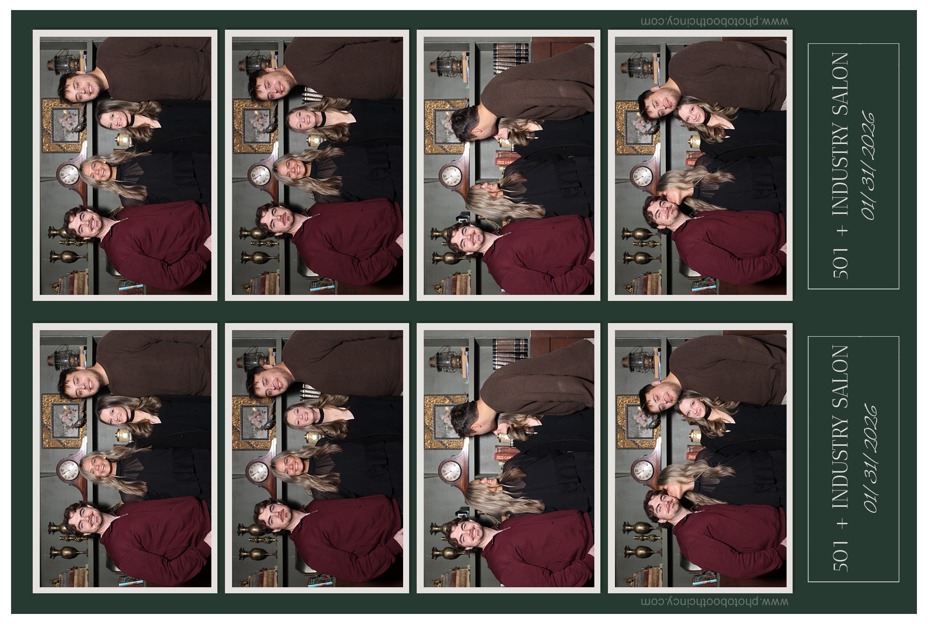 501 + Industry Salon Holiday Party | View more photos from the event at gallery.photoboothcincy.com/u/PhotoBoothCincy/501-Industry-Salon-Holiday-Party