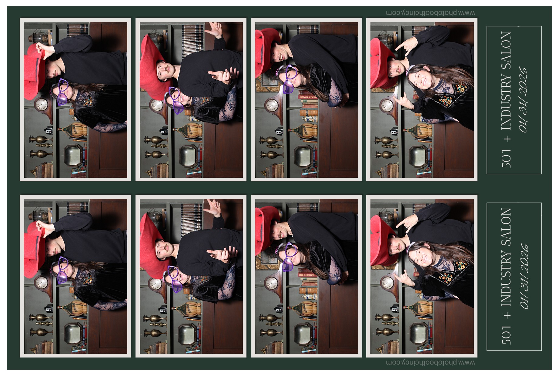 501 + Industry Salon Holiday Party | View more photos from the event at gallery.photoboothcincy.com/u/PhotoBoothCincy/501-Industry-Salon-Holiday-Party