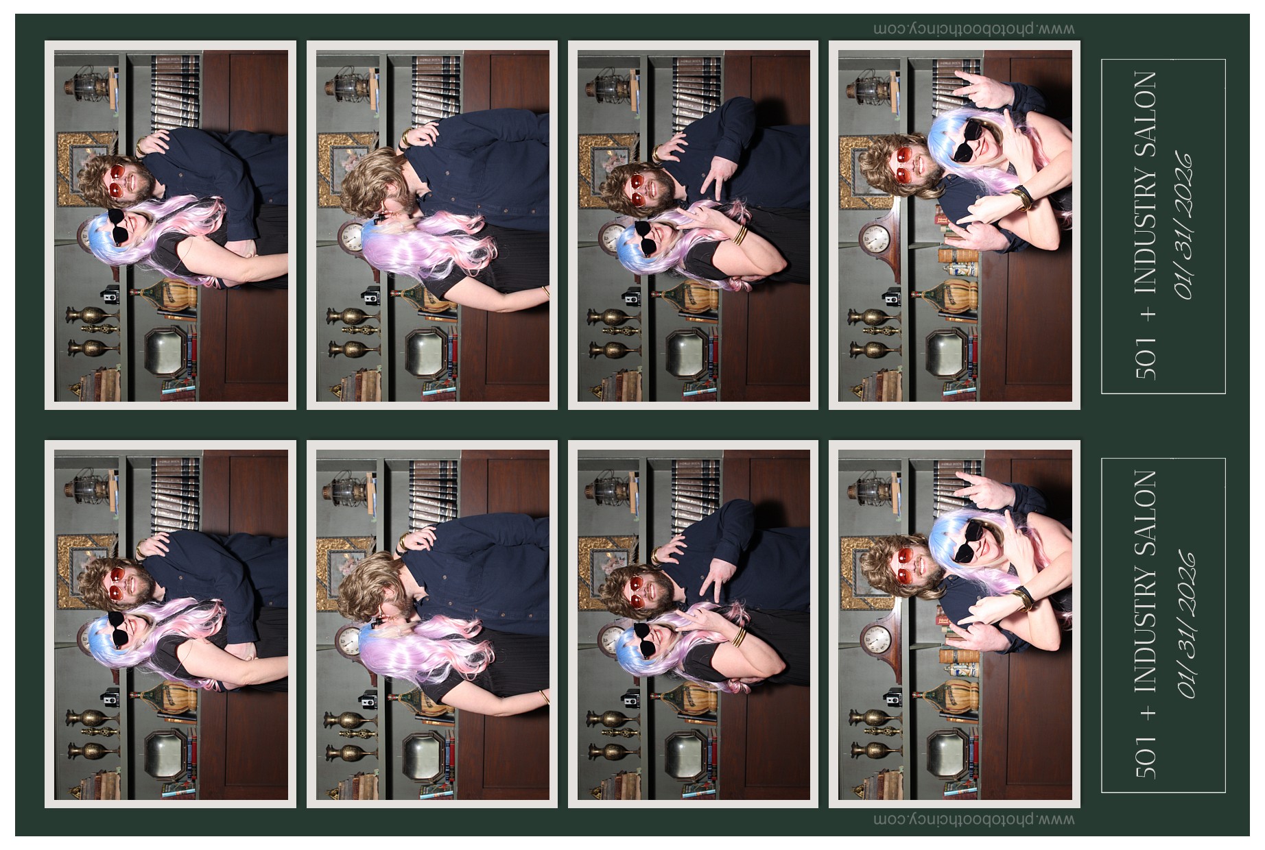 501 + Industry Salon Holiday Party | View more photos from the event at gallery.photoboothcincy.com/u/PhotoBoothCincy/501-Industry-Salon-Holiday-Party