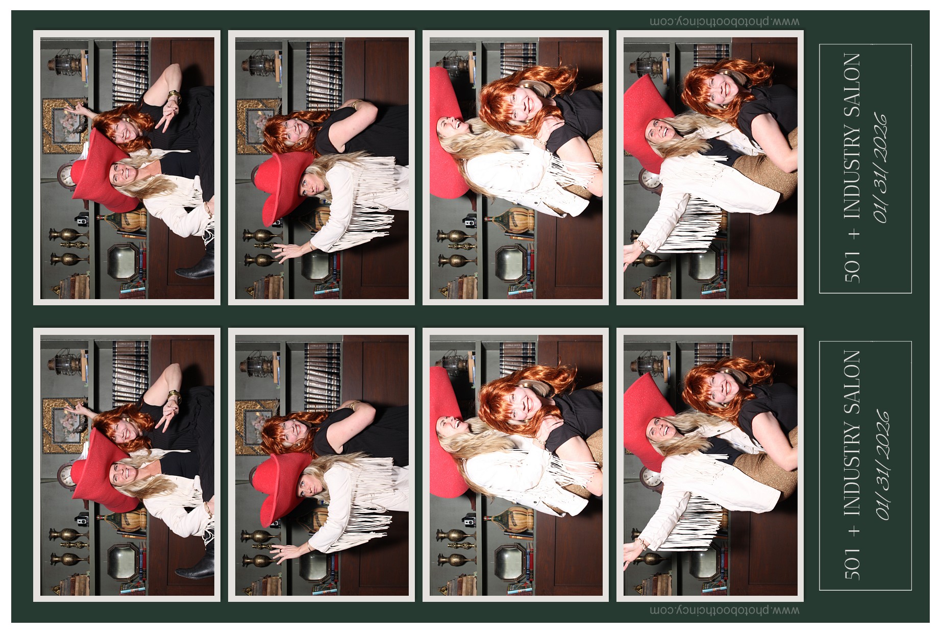 501 + Industry Salon Holiday Party | View more photos from the event at gallery.photoboothcincy.com/u/PhotoBoothCincy/501-Industry-Salon-Holiday-Party