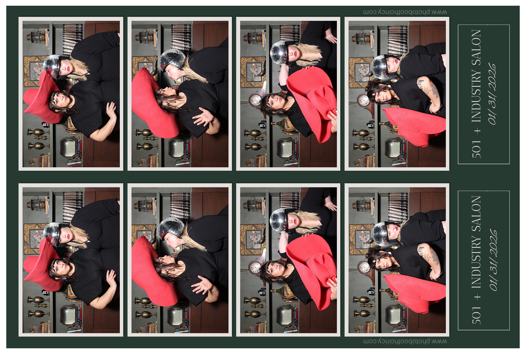 501 + Industry Salon Holiday Party | View more photos from the event at gallery.photoboothcincy.com/u/PhotoBoothCincy/501-Industry-Salon-Holiday-Party