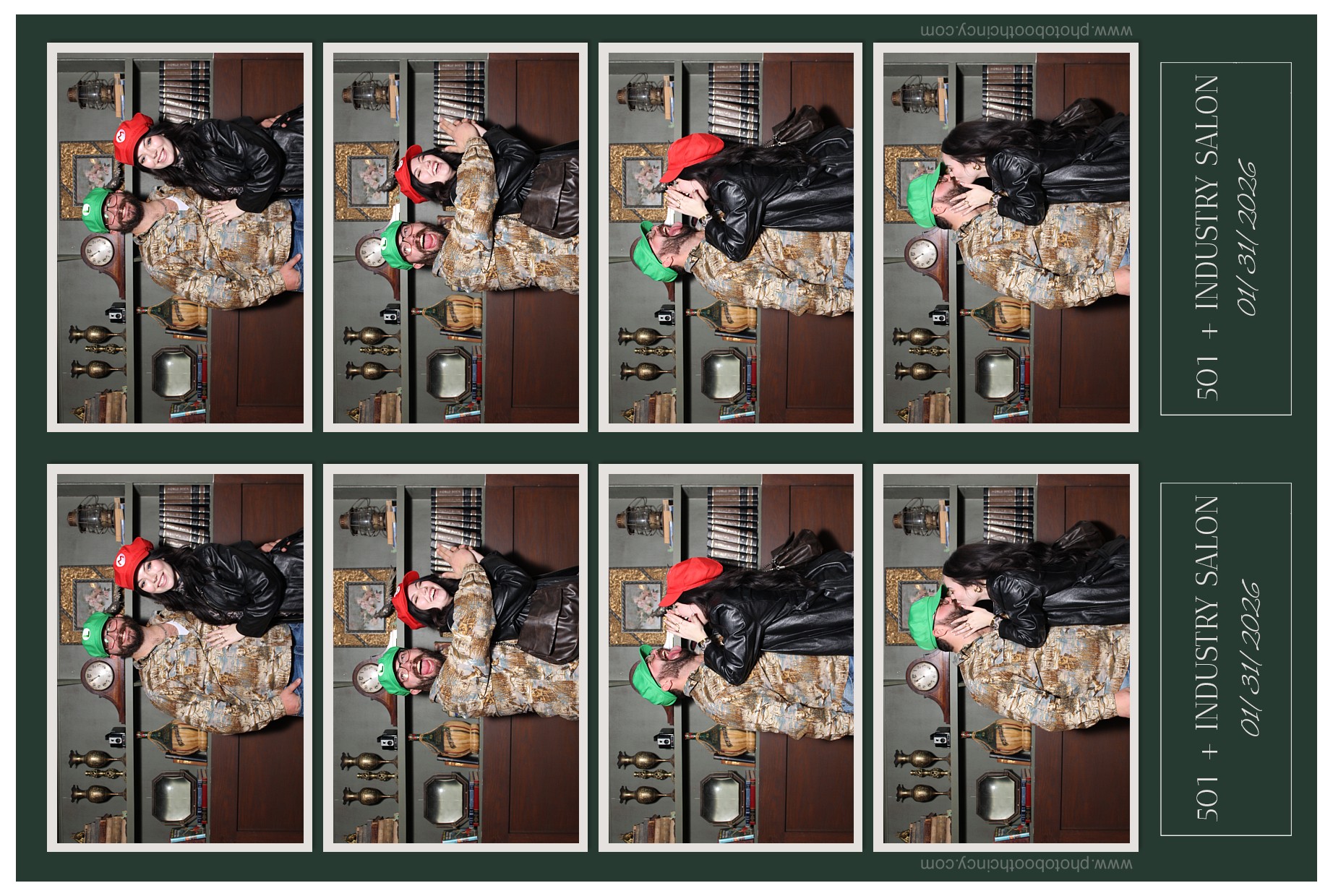 501 + Industry Salon Holiday Party | View more photos from the event at gallery.photoboothcincy.com/u/PhotoBoothCincy/501-Industry-Salon-Holiday-Party